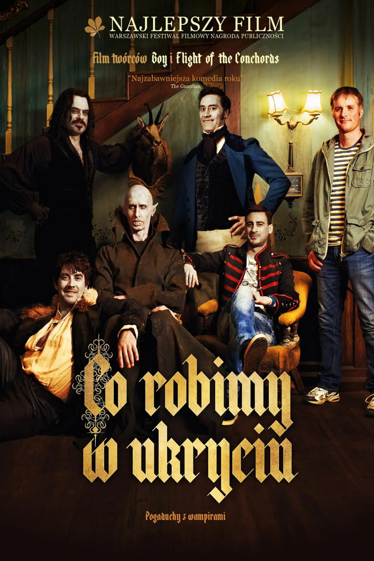 Plakat filmowy "Co robimy w ukryciu"