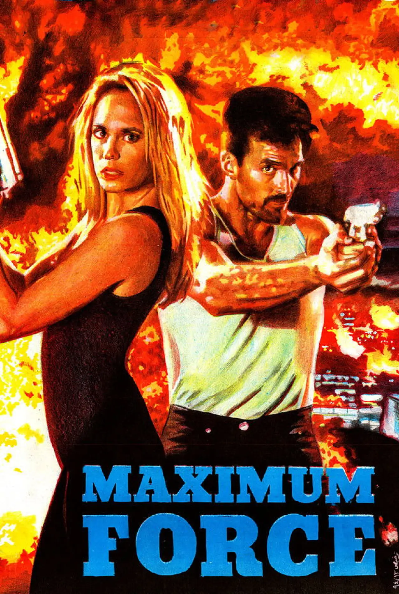 Plakat filmowy "Maximum Force"