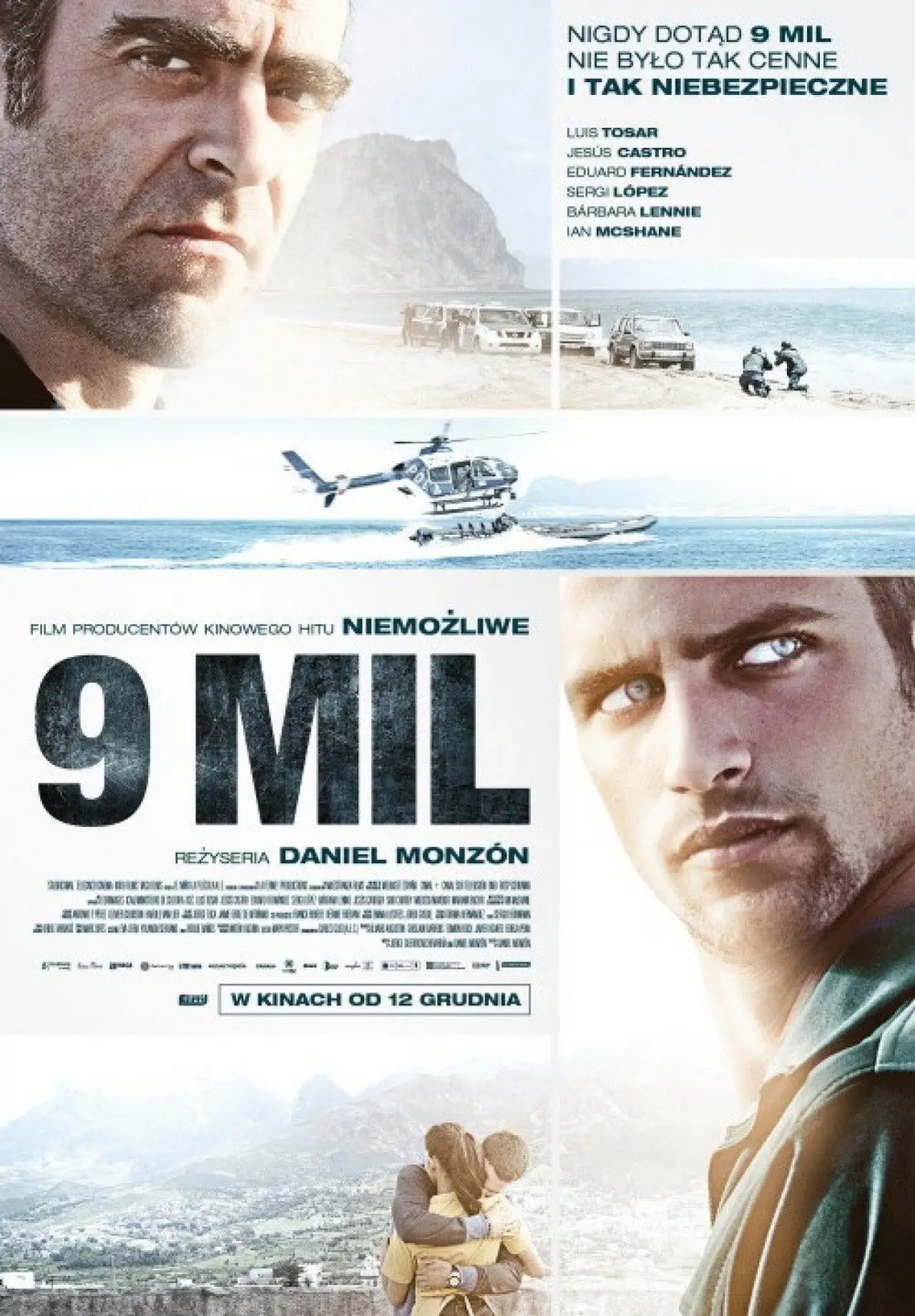 Plakat filmowy "9 mil"