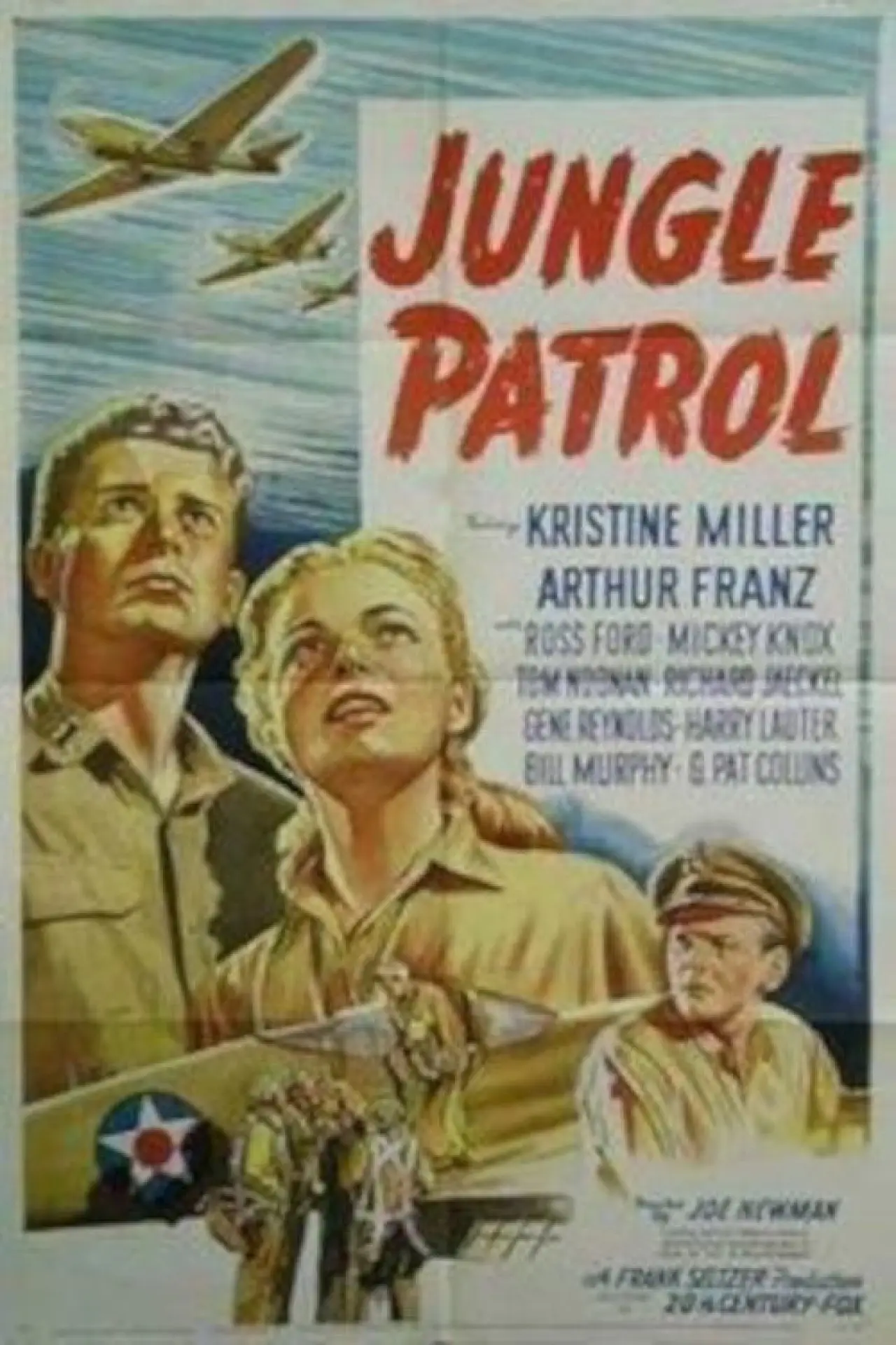 Plakat filmowy "Jungle Patrol"