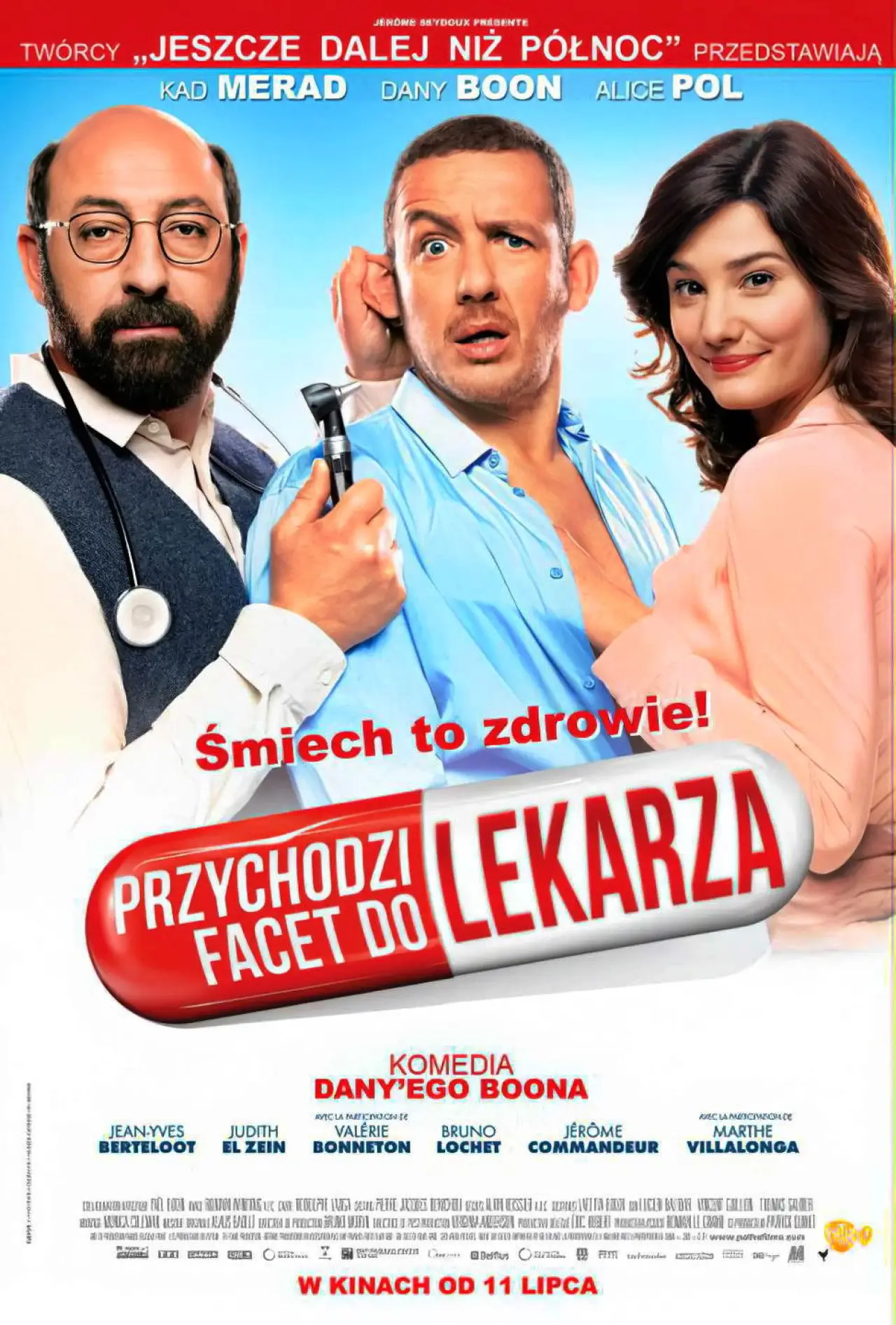 Plakat filmowy "Przychodzi facet do lekarza"