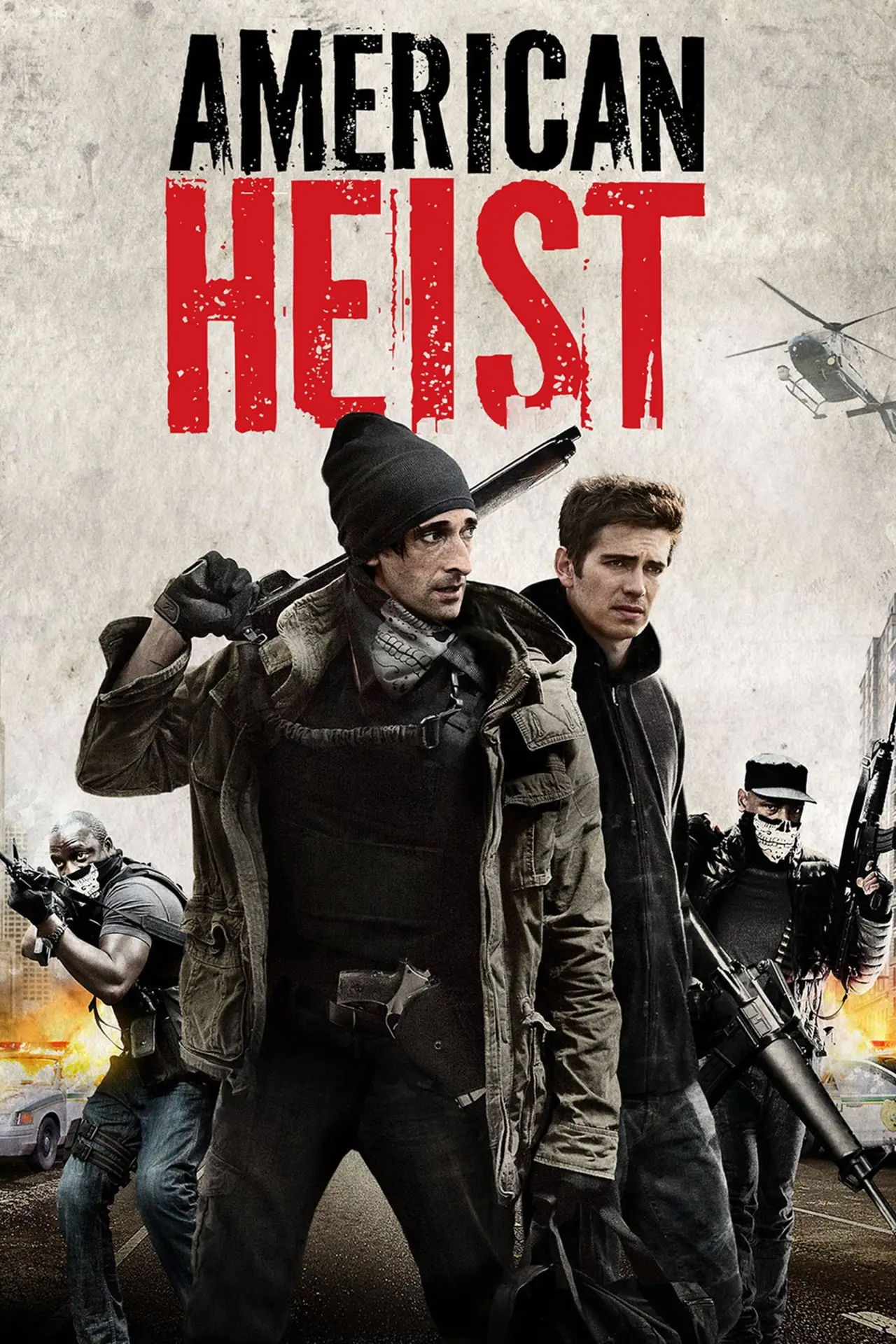 Plakat filmowy "American Heist. Skok życia"