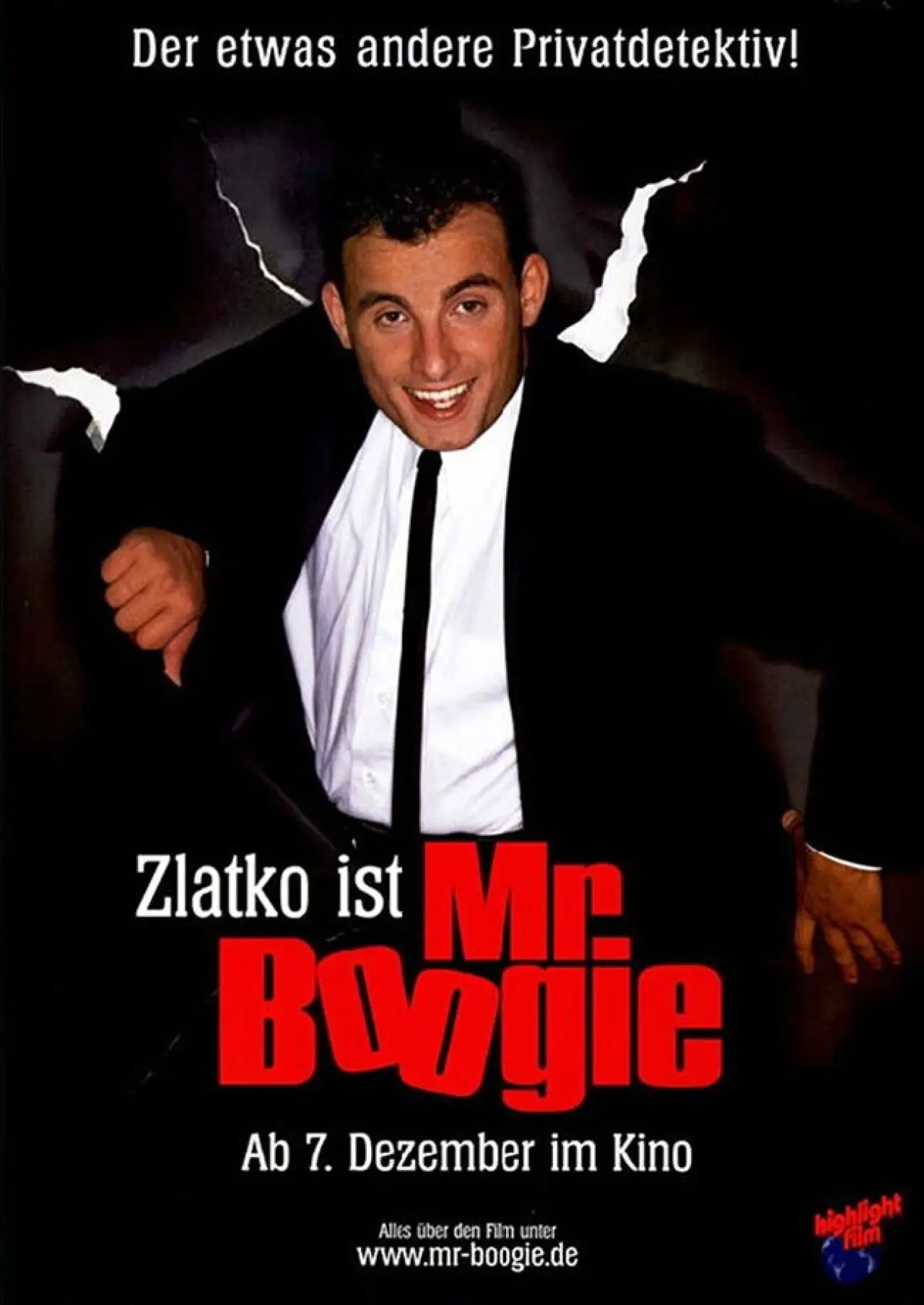 Plakat filmowy "Mr. Boogie"