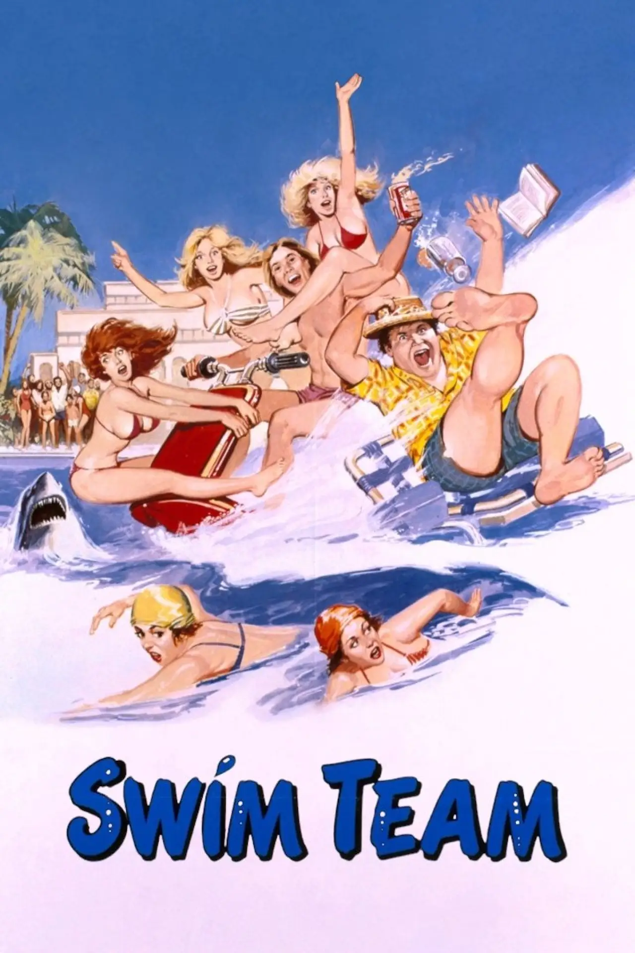 Plakat filmowy "Swim Team"