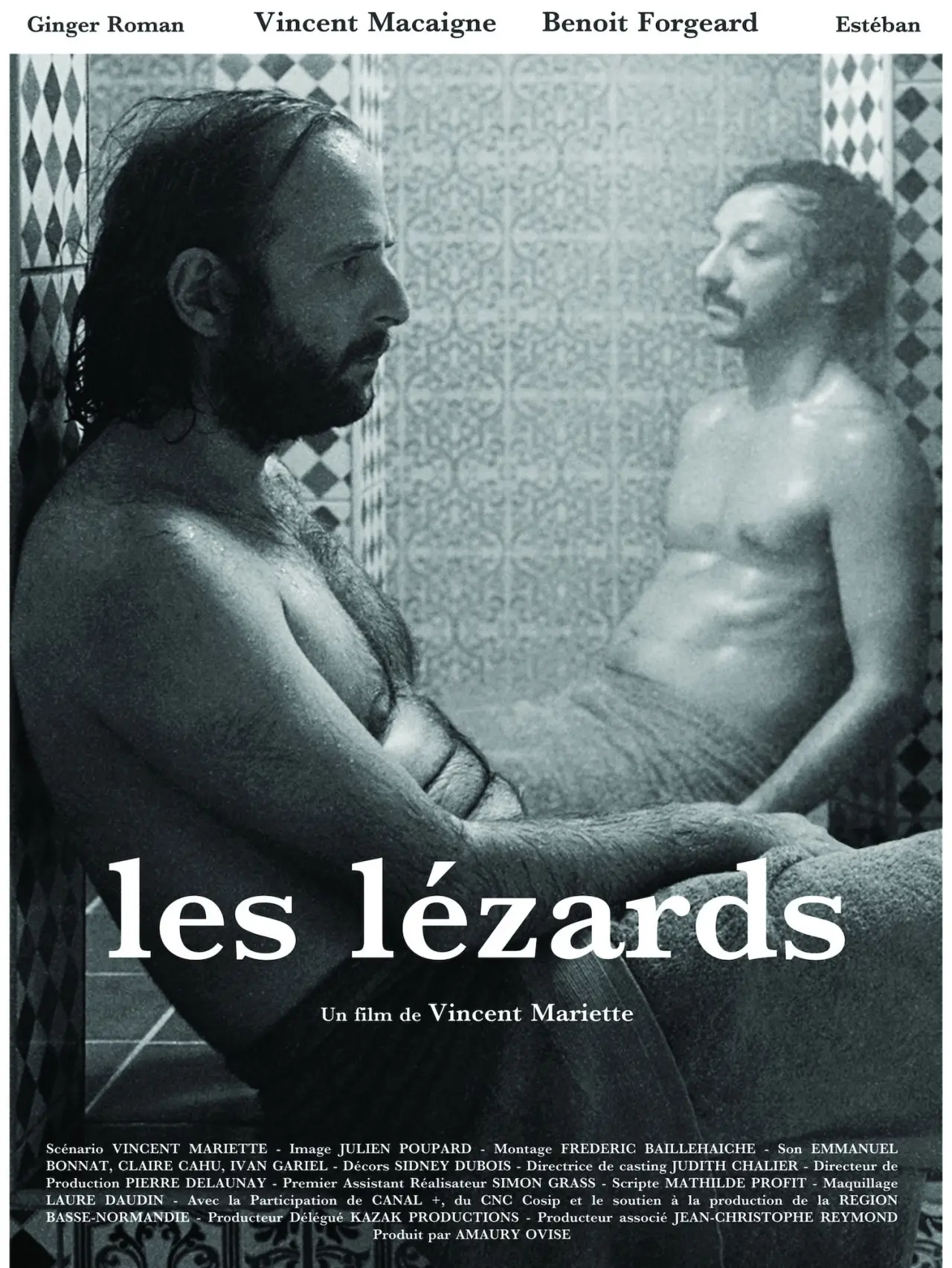 Plakat filmowy "Les lézards"