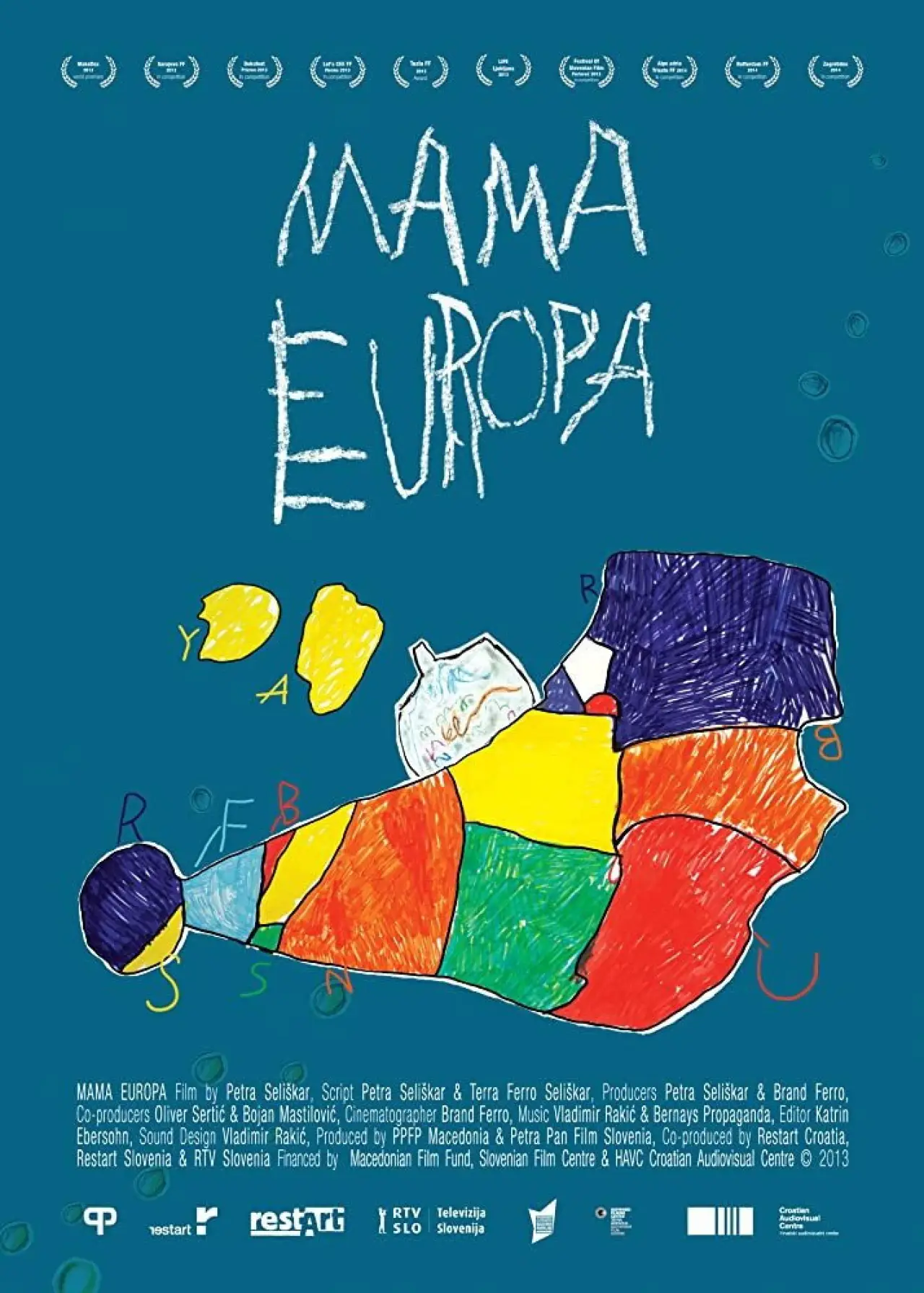 Plakat filmowy "Mama Europa"
