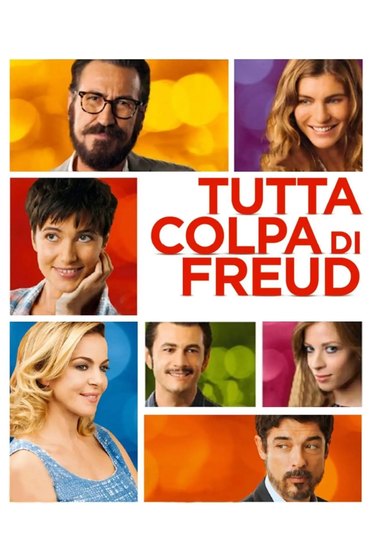 Plakat filmowy "Tutta colpa di Freud"