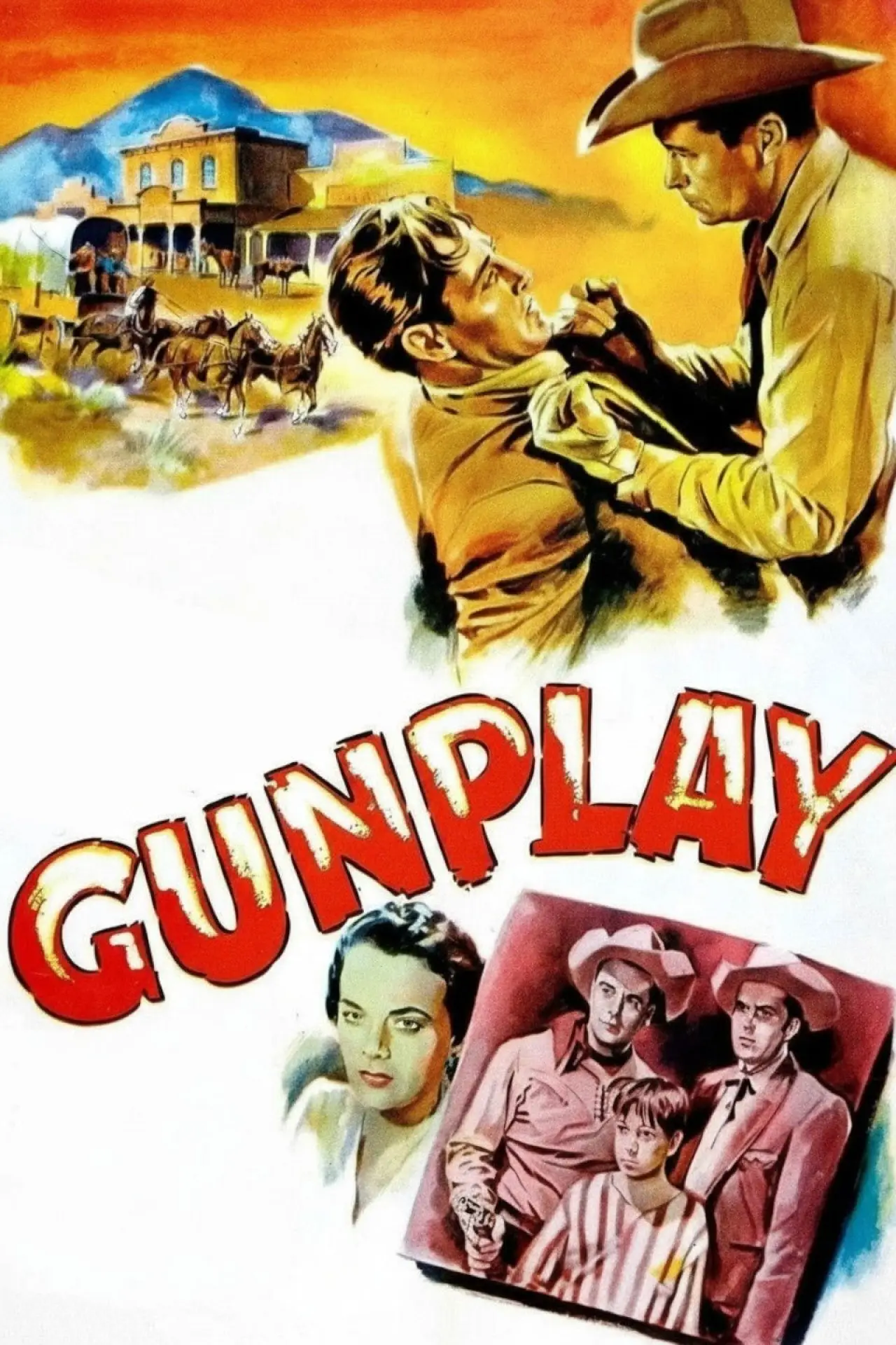 Plakat filmowy "Gunplay"