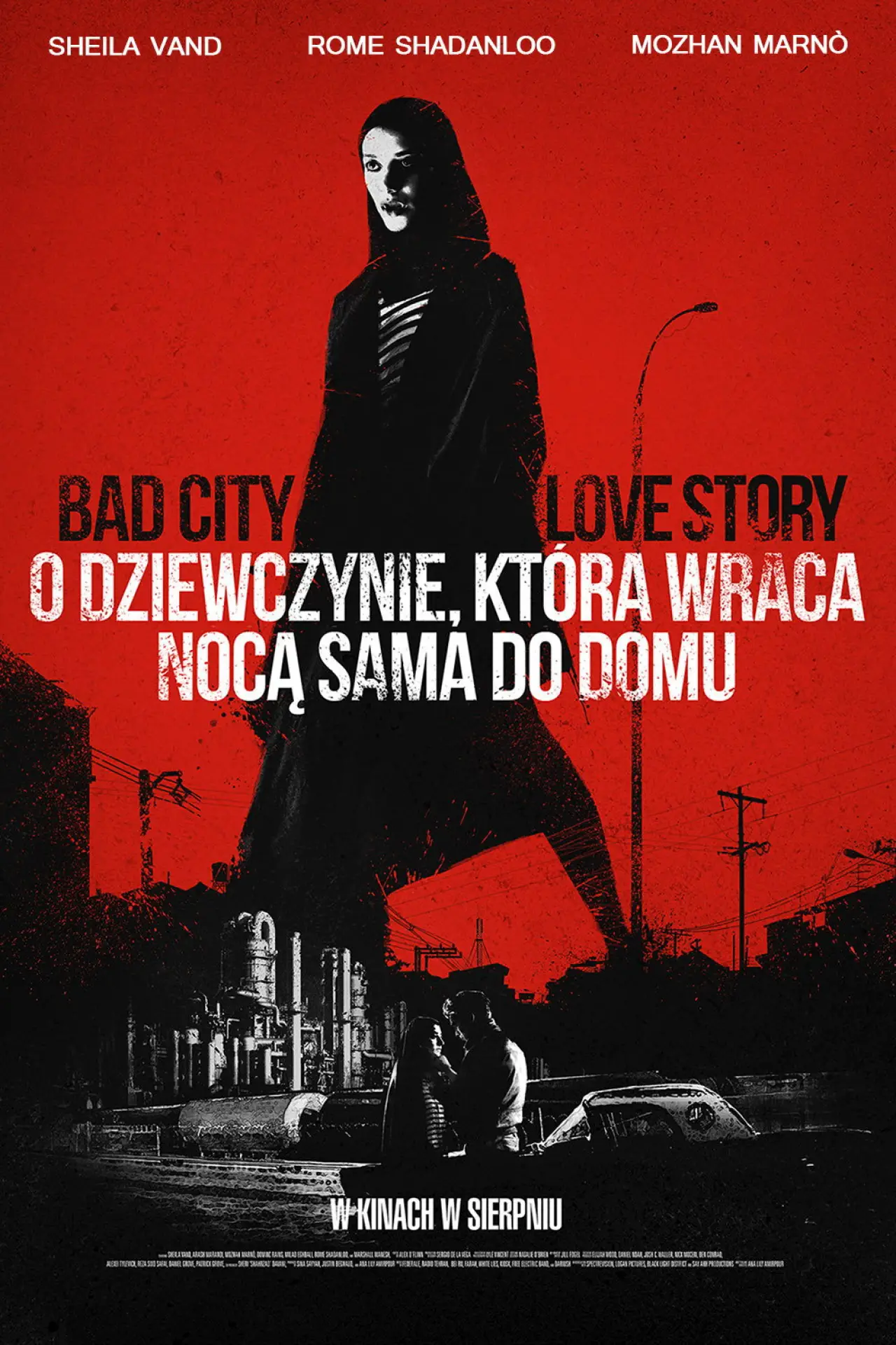 Plakat filmowy "O dziewczynie, która wraca nocą sama do domu"