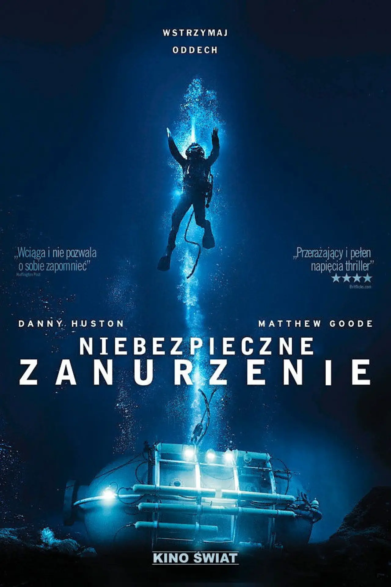 Plakat filmowy "Niebezpieczne zanurzenie"
