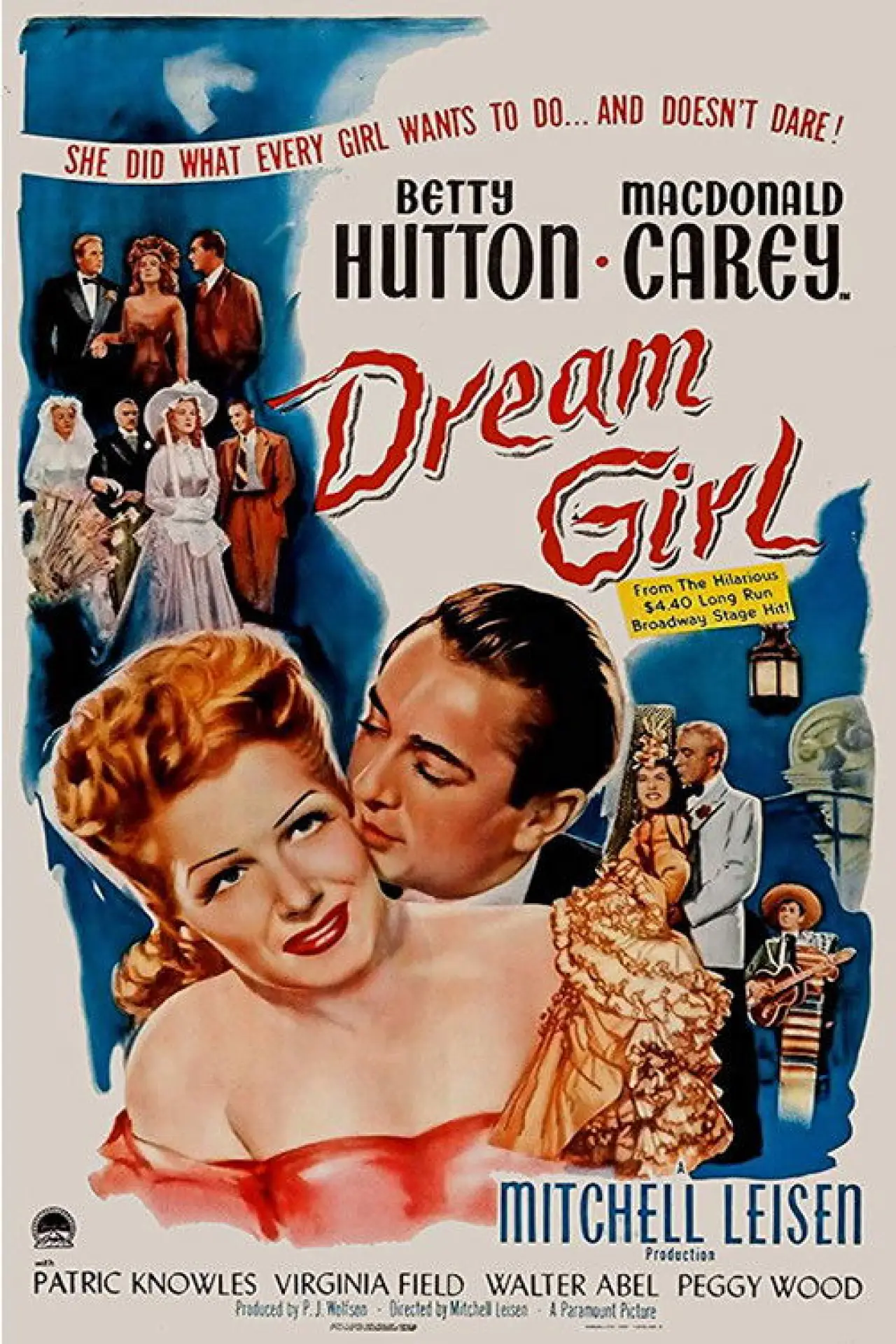 Plakat filmowy "Dream Girl"