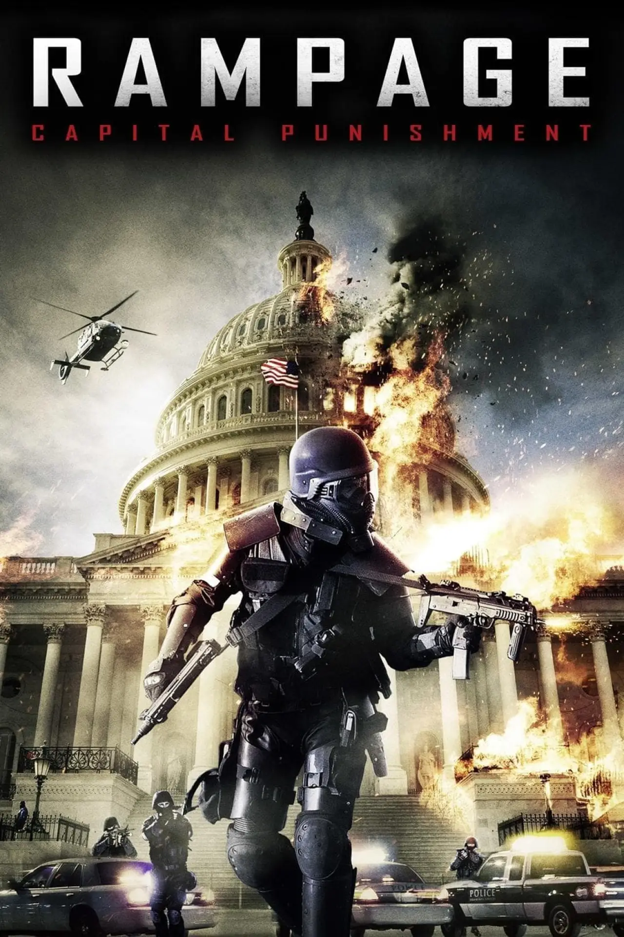 Plakat filmowy "Rampage 2: Kara śmierci"