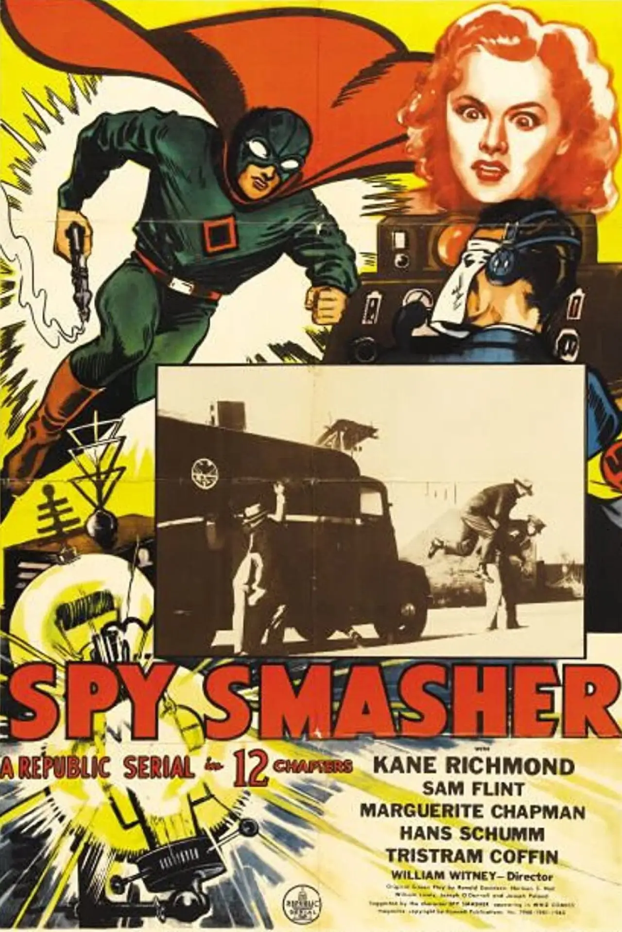 Plakat filmowy "Spy Smasher"