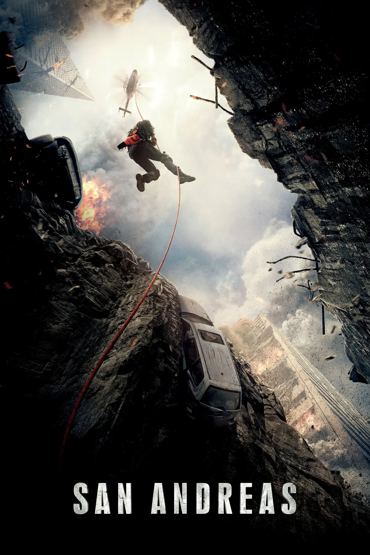 Plakat filmowy "San Andreas"