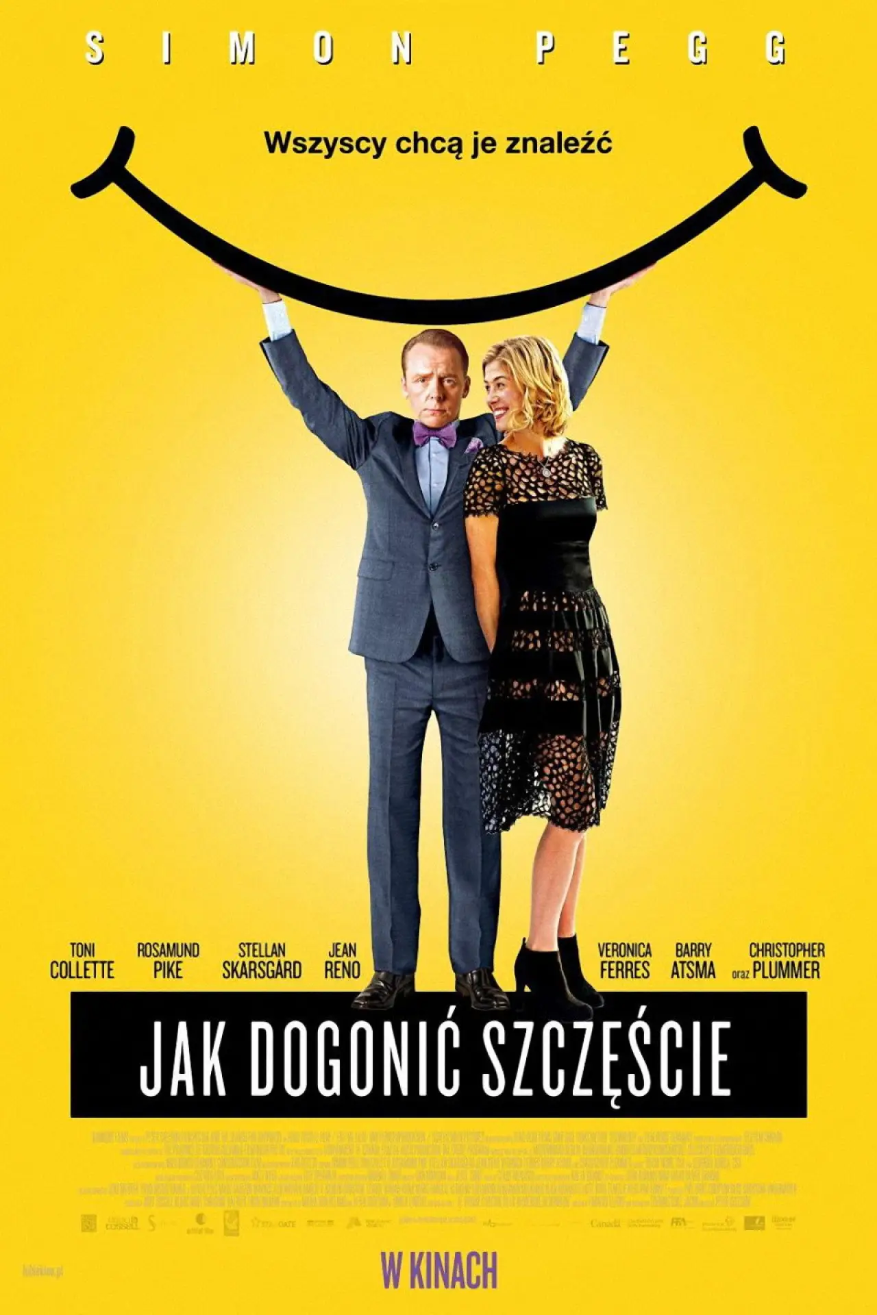 Plakat filmowy "Jak dogonić szczęście"