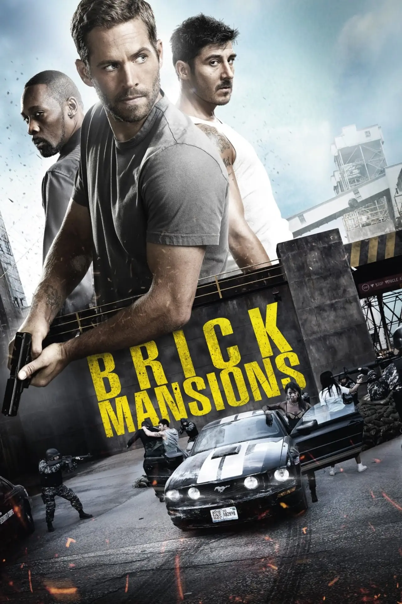 Plakat filmowy "Brick Mansions. Najlepszy z najlepszych"