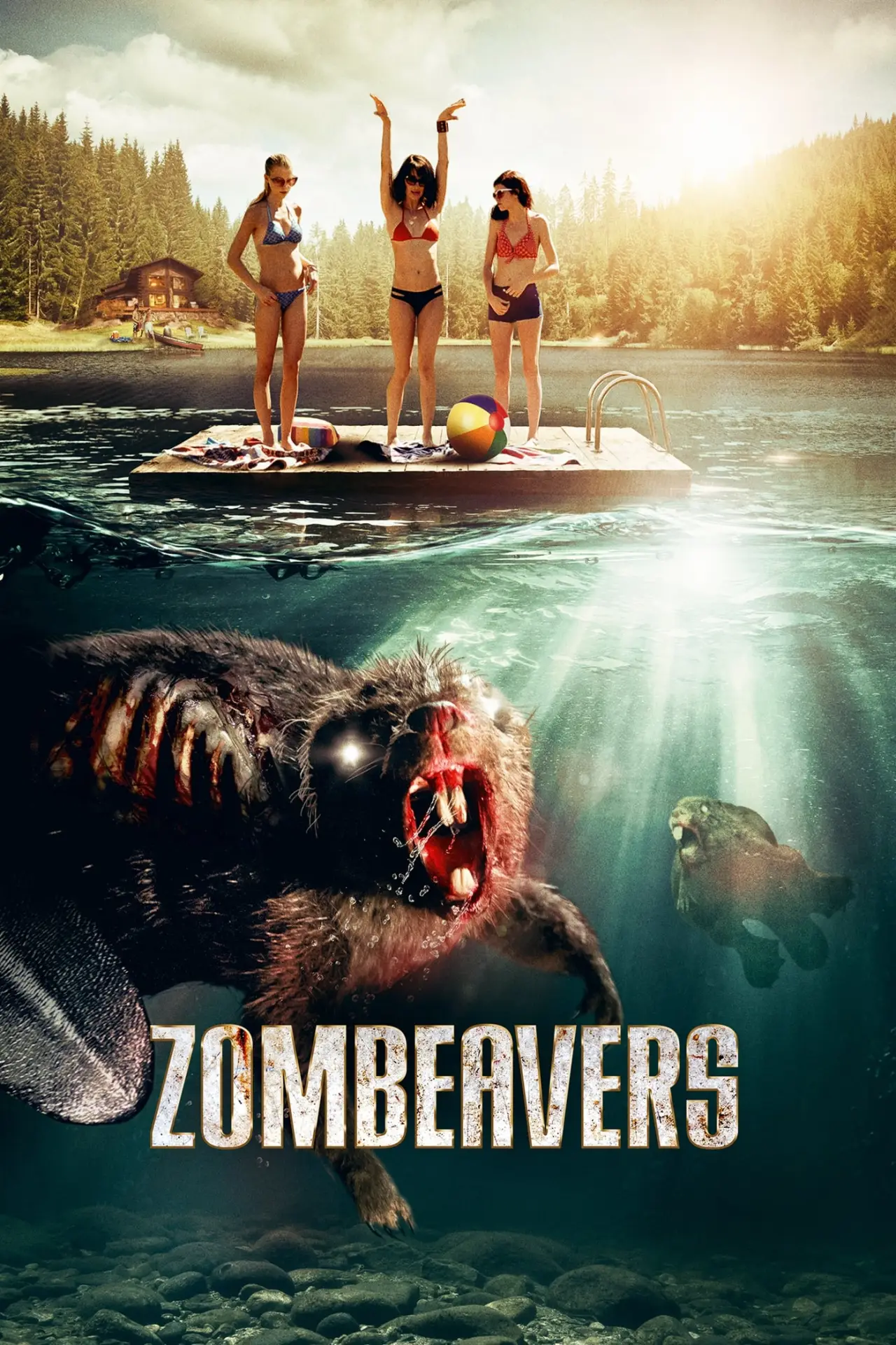 Plakat filmowy "Zombiebobry"