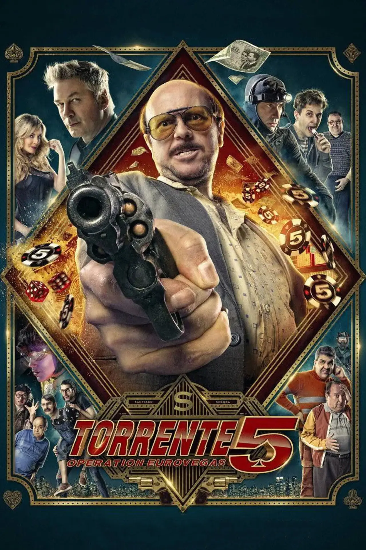 Plakat filmowy "Torrente 5: Operación Eurovegas"