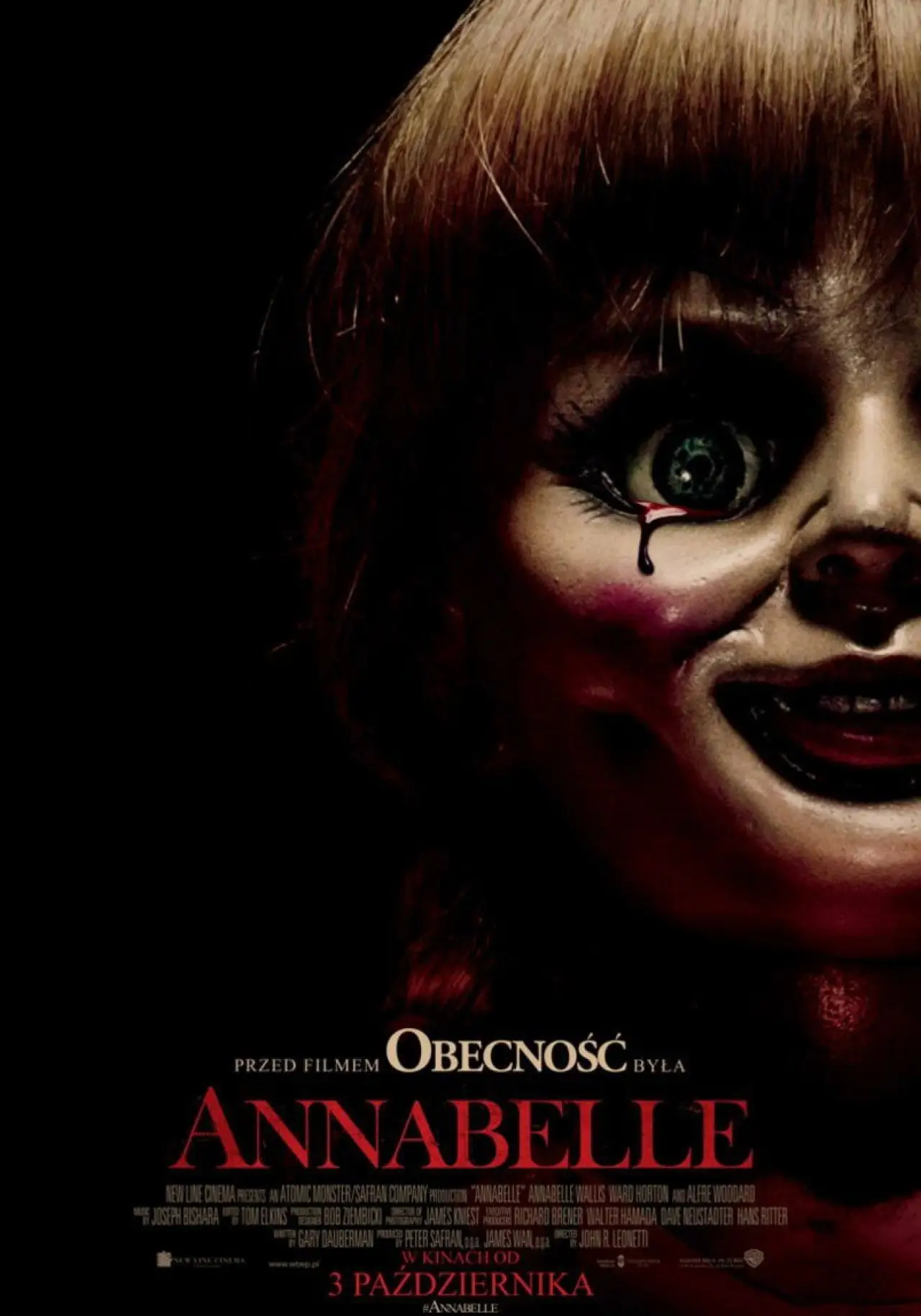 Plakat filmowy "Annabelle"