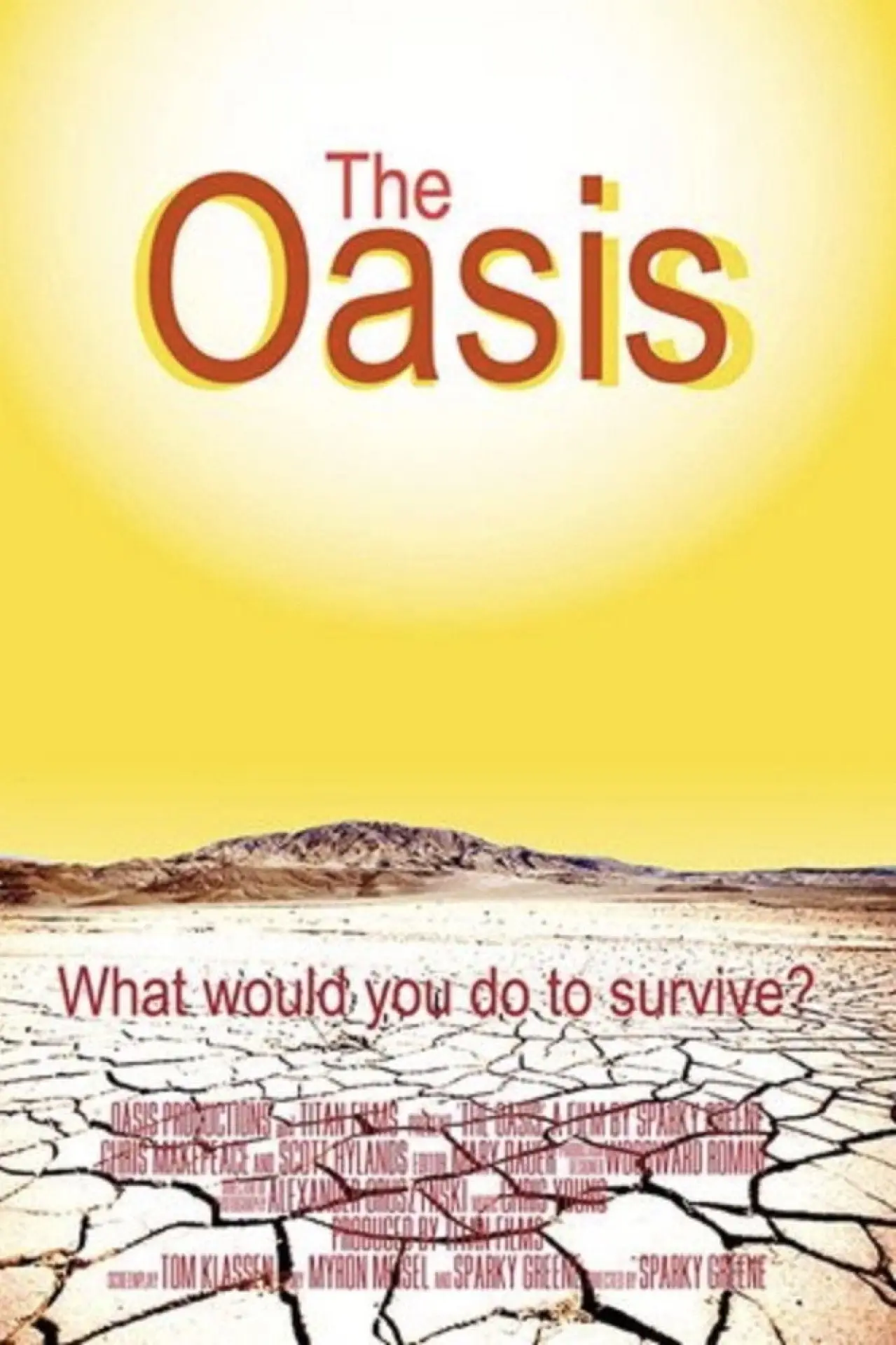 Plakat filmowy "The Oasis"