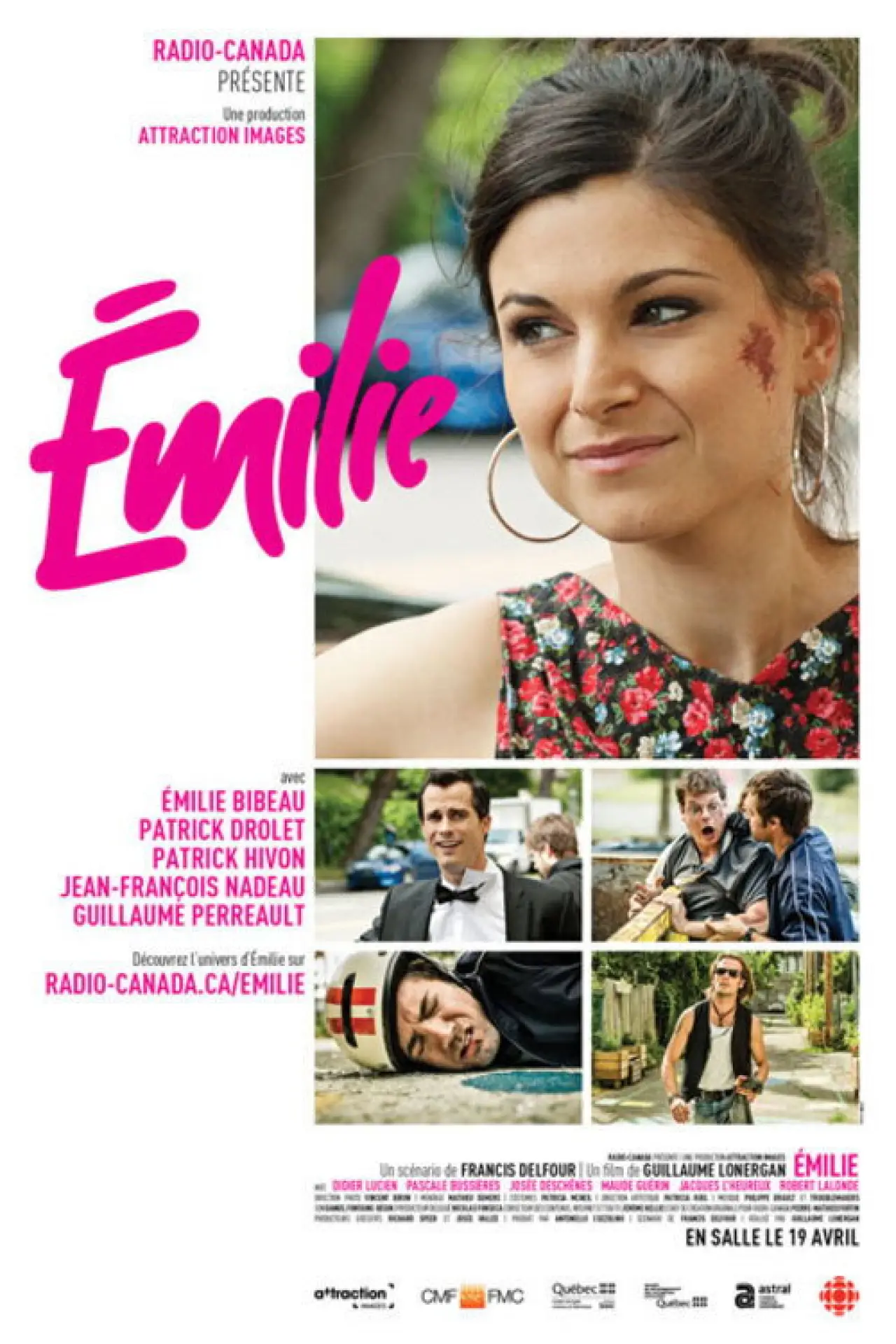 Plakat filmowy "Émilie"