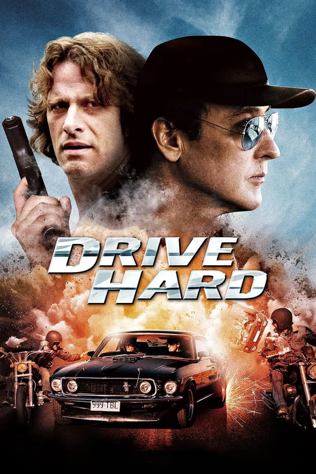 Plakat filmowy "Drive Hard"