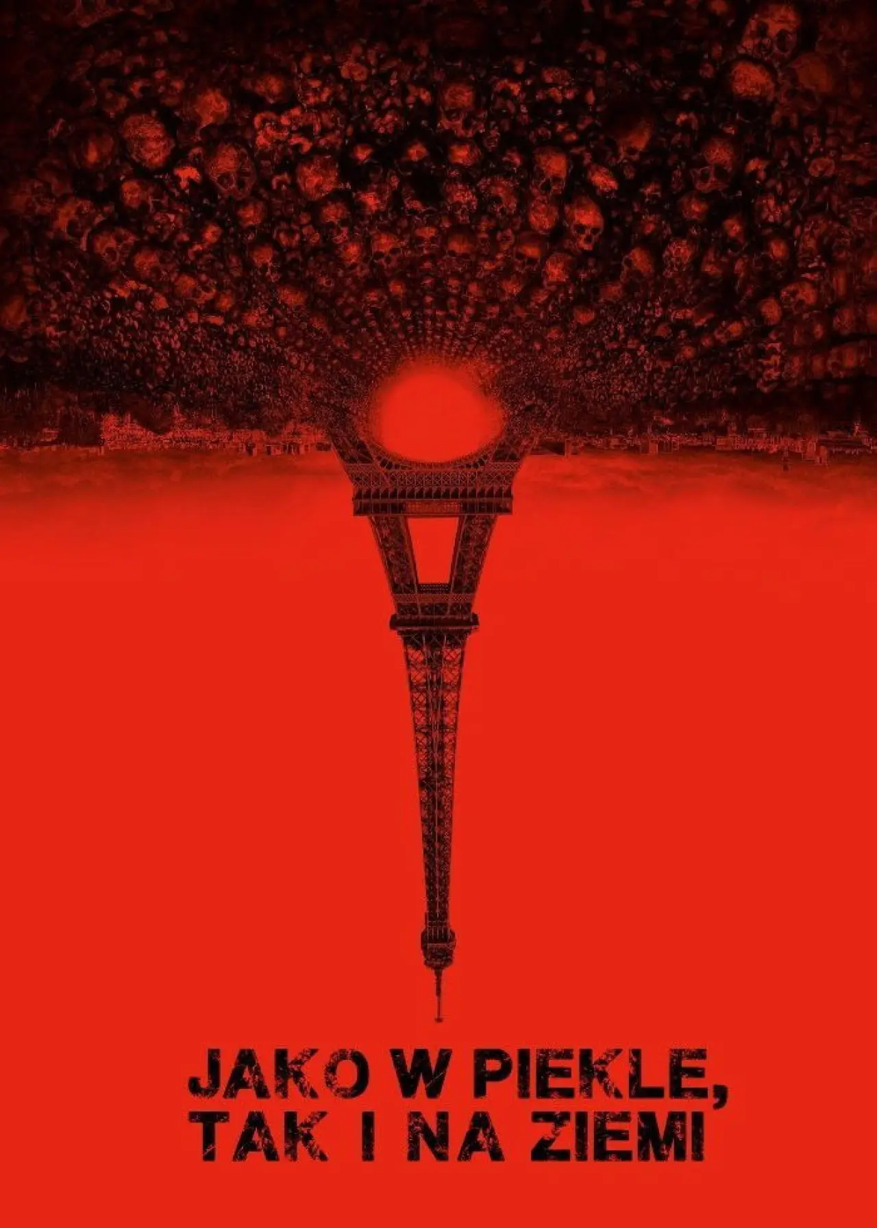 Plakat filmowy "Jako w piekle, tak i na Ziemi"