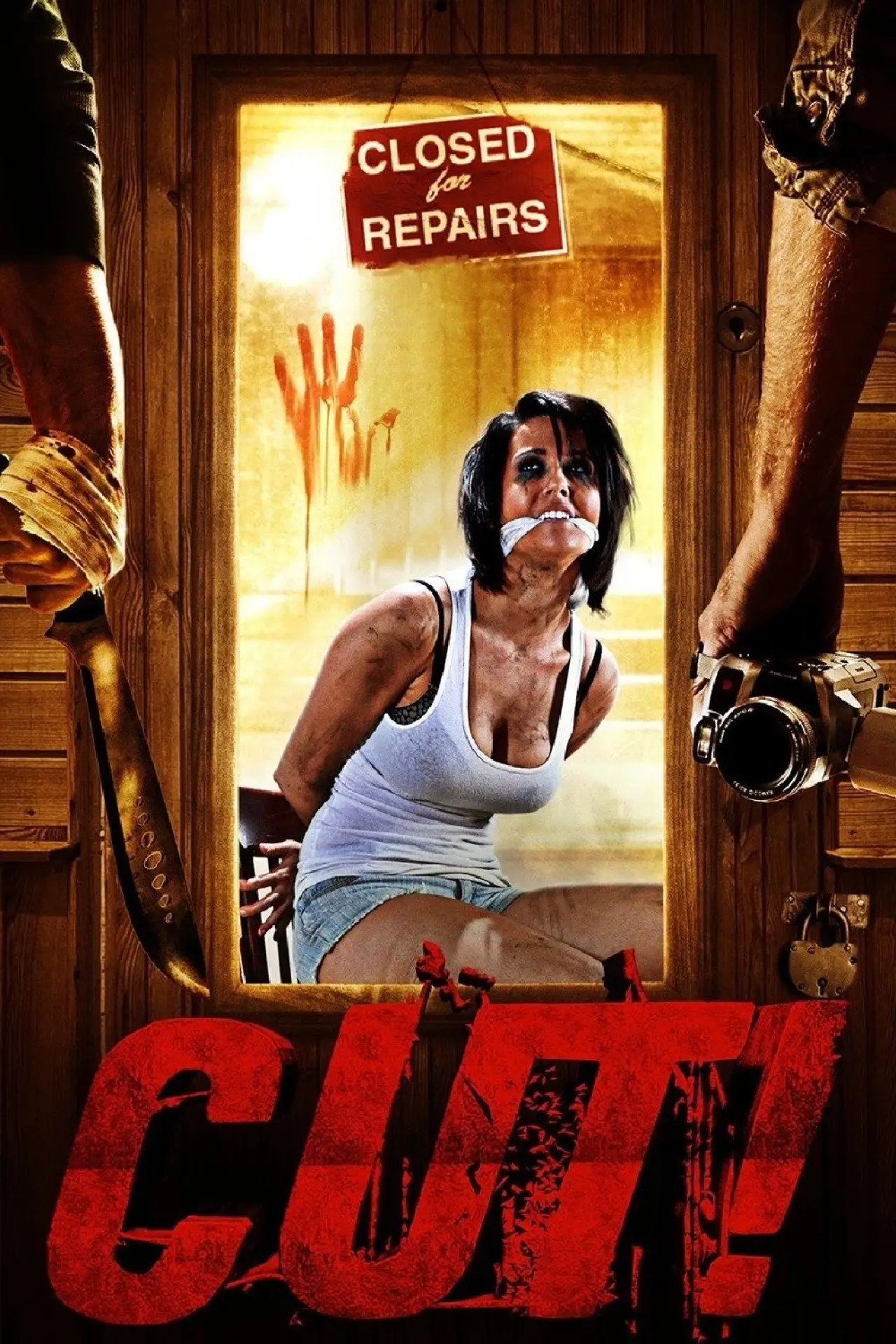Plakat filmowy "Cut!"