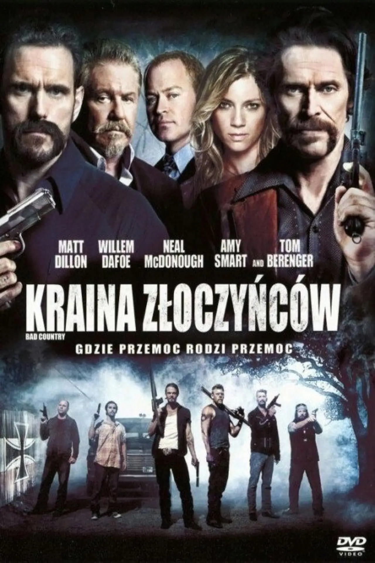 Plakat filmowy "Kraina złoczyńców"