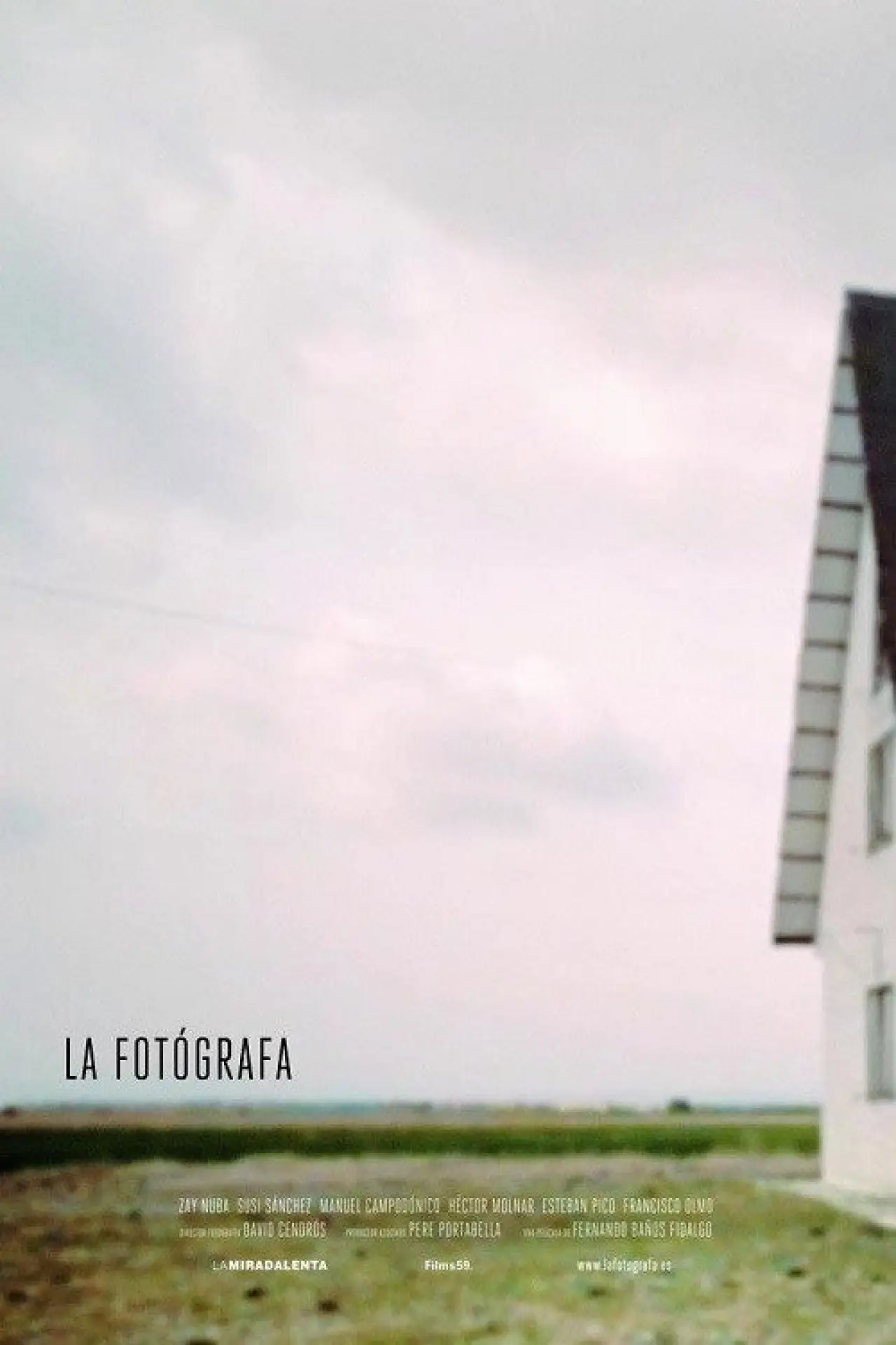 Plakat filmowy "La fotógrafa"