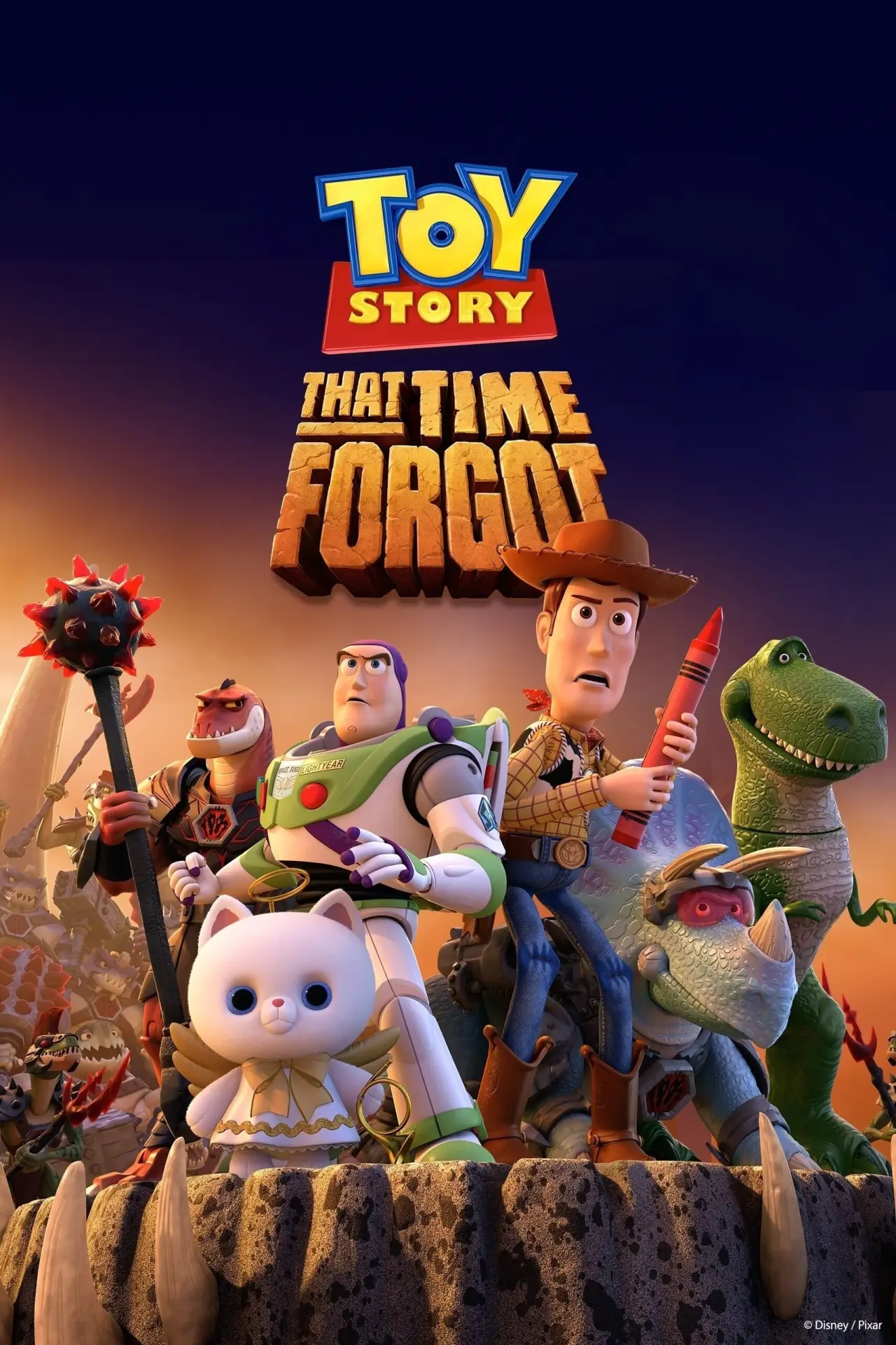 Plakat filmowy "Toy Story: Prehistoria"