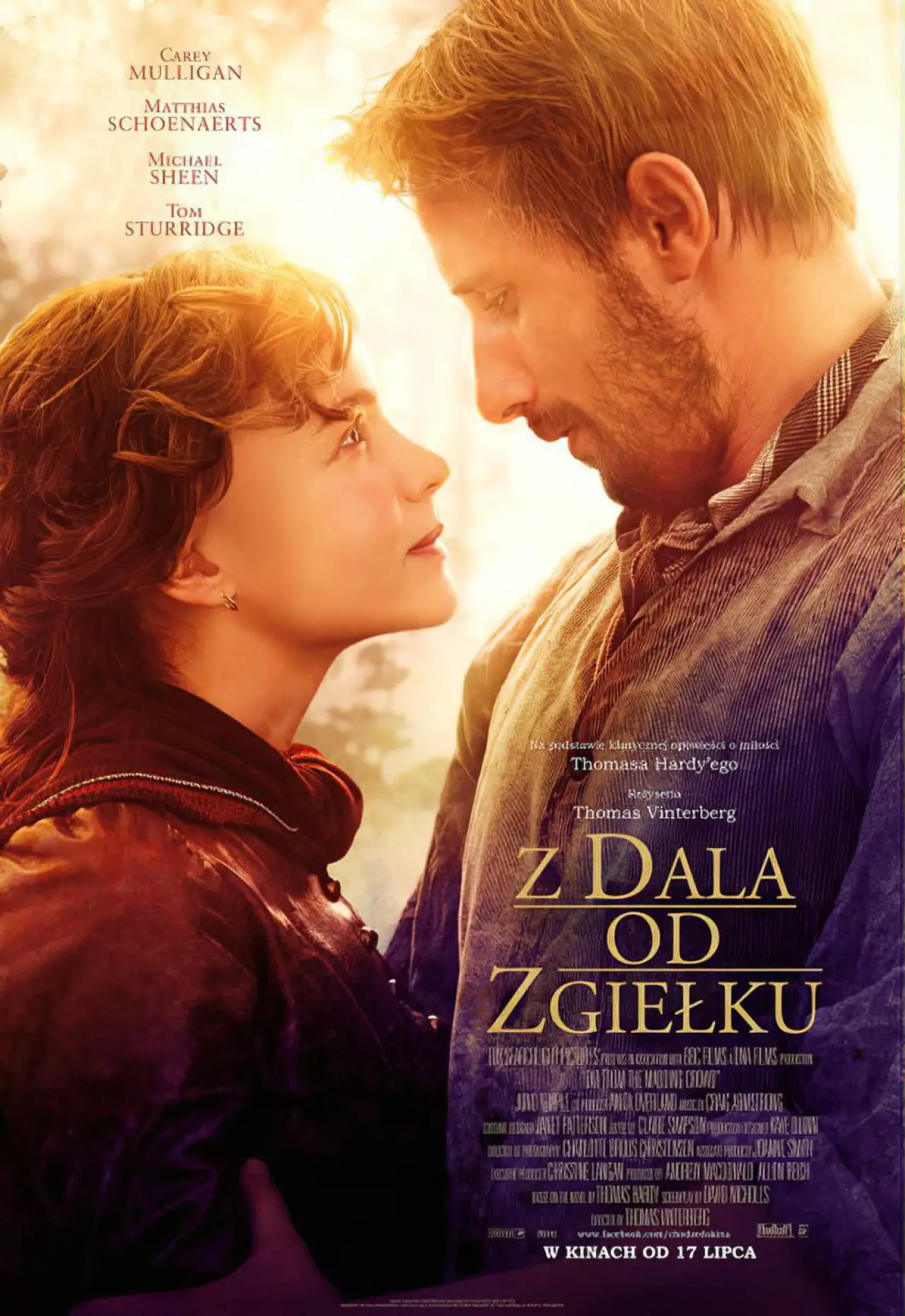 Plakat filmowy "Z dala od zgiełku"
