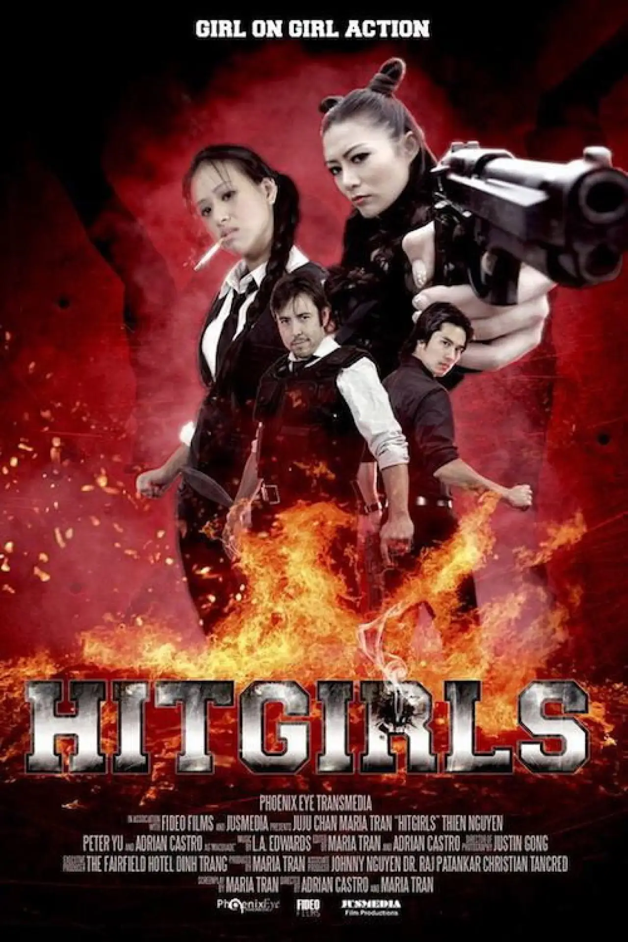 Plakat filmowy "Hit Girls"