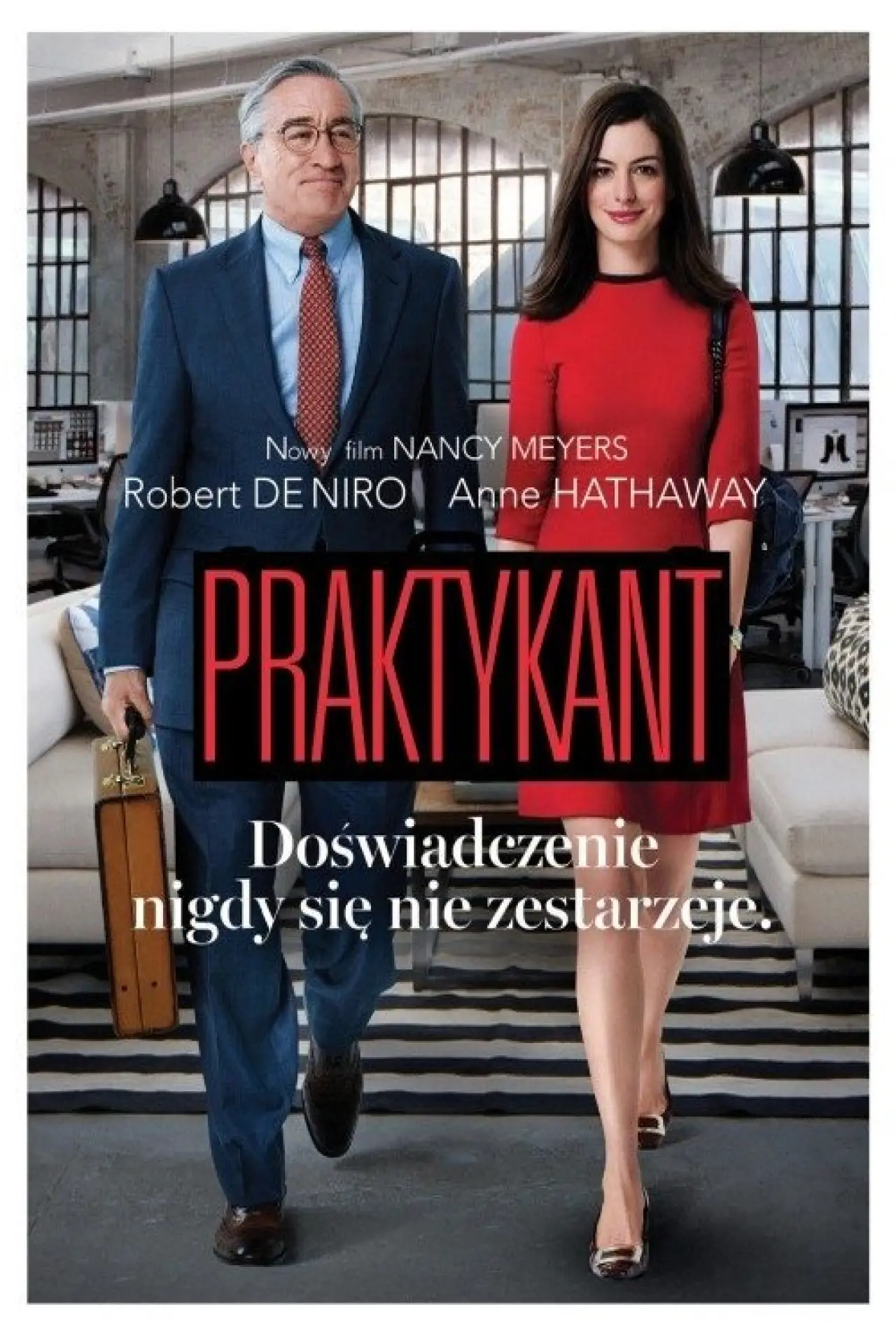 Plakat filmowy "Praktykant"