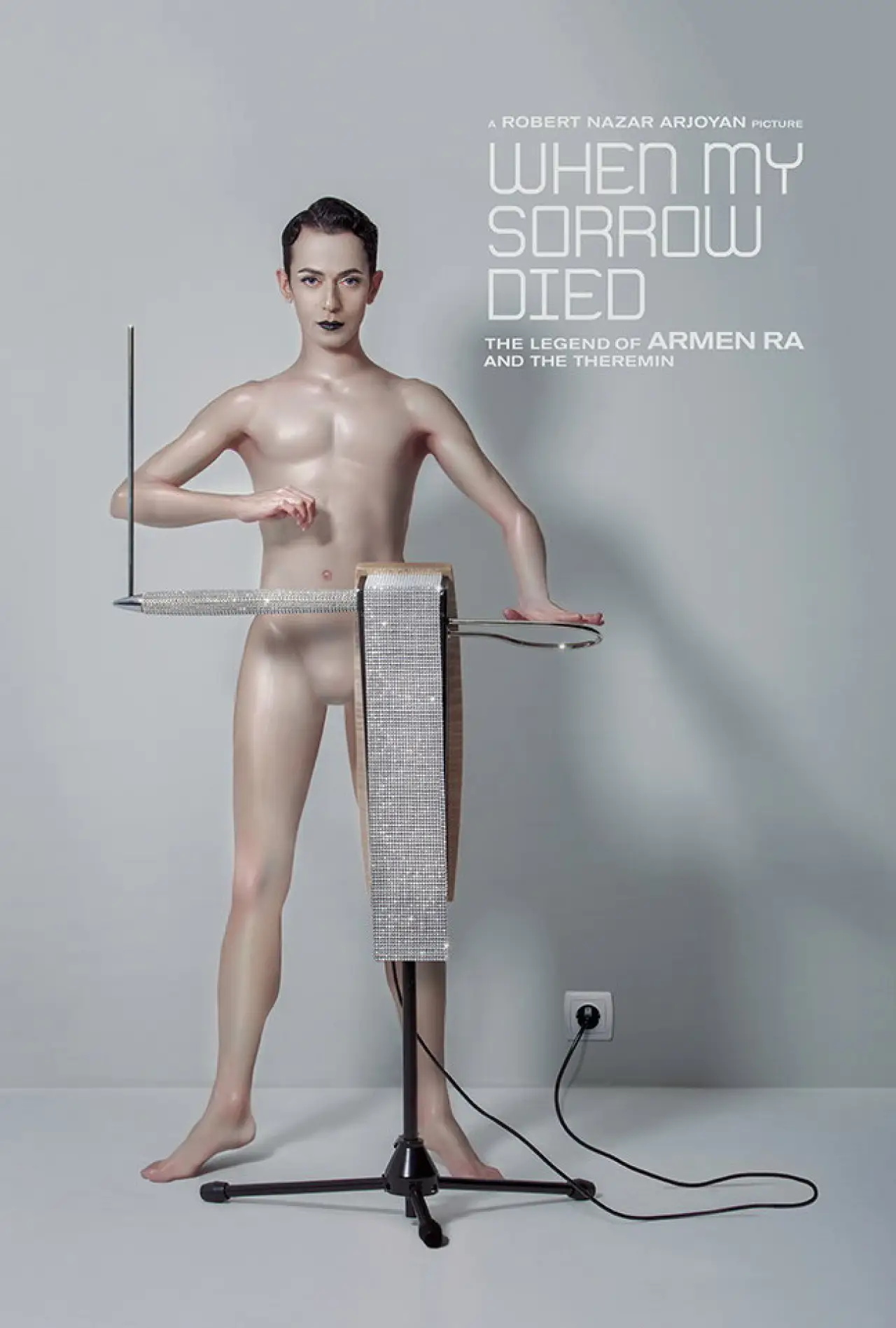Plakat filmowy "When My Sorrow Died: The Story of Armen Ra and The Theremin"
