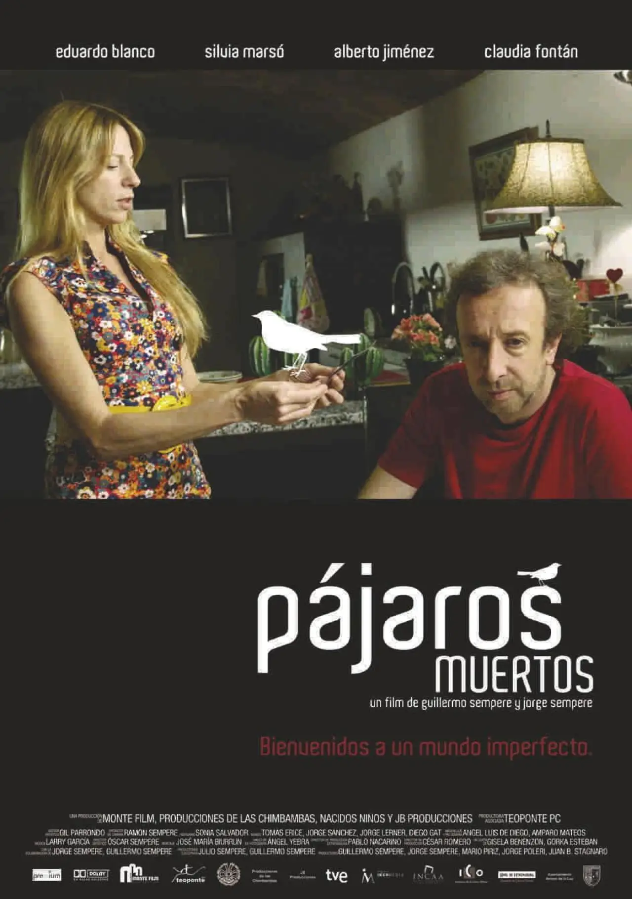 Plakat filmowy "Pájaros muertos"