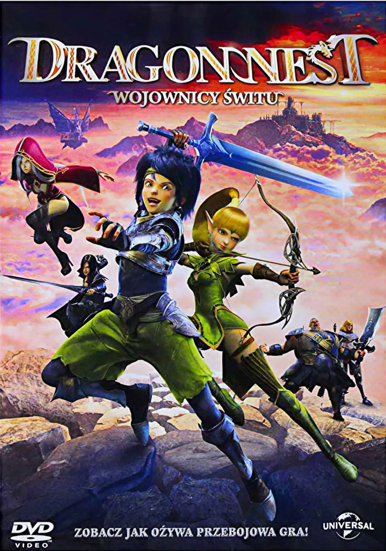 Plakat filmowy "Dragon Nest: Wojownicy Świtu"