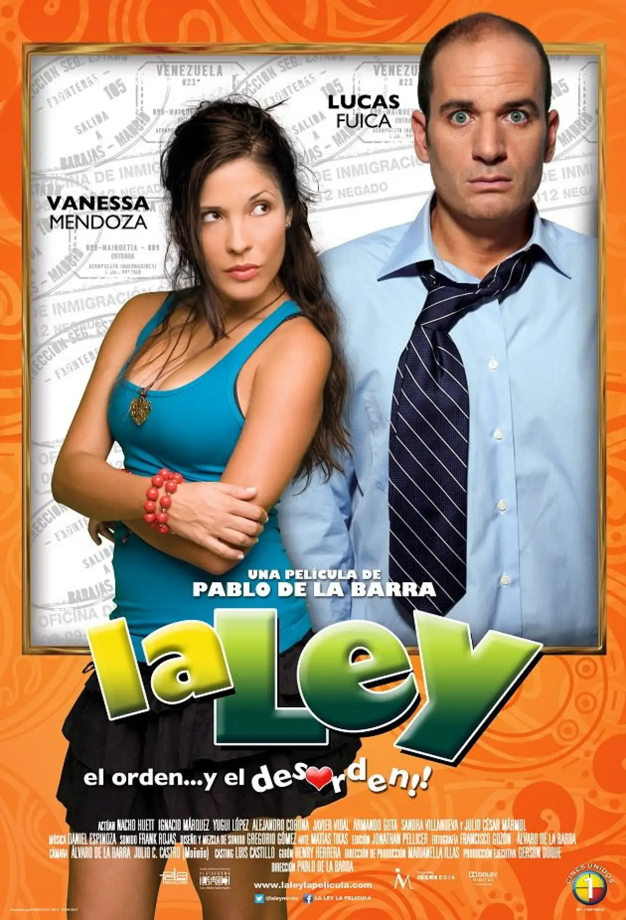Plakat filmowy "La Ley"