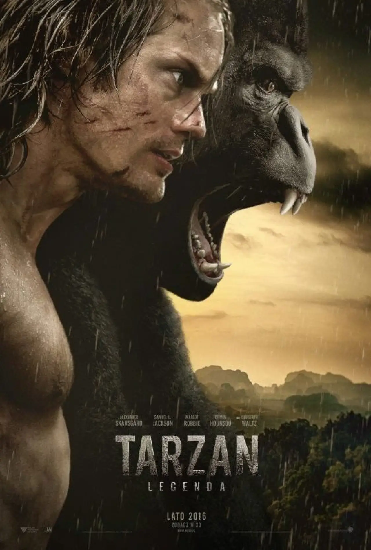 Plakat filmowy "Tarzan: Legenda"