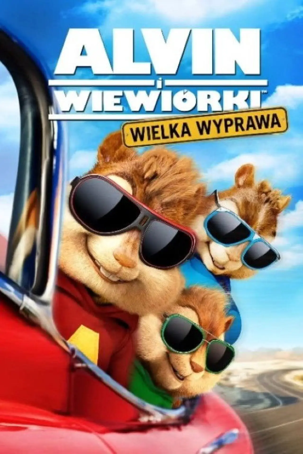 Plakat filmowy "Alvin i wiewiórki: Wielka wyprawa"