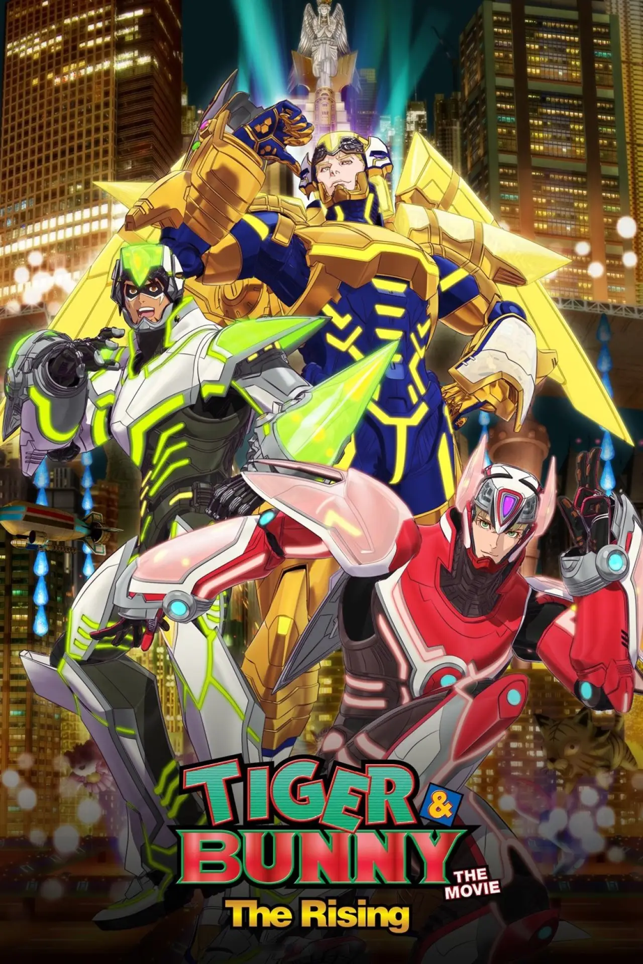 Plakat filmowy "Tiger & Bunny Movie 2: The Rising"