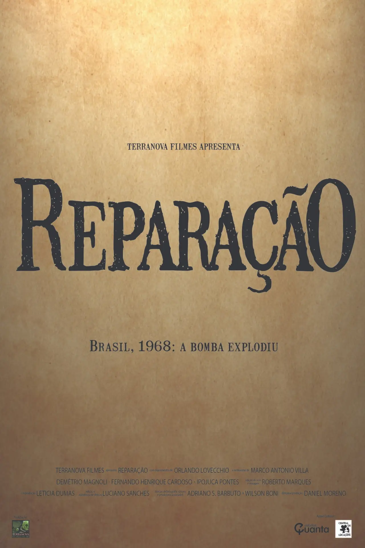 Plakat filmowy "Reparação"