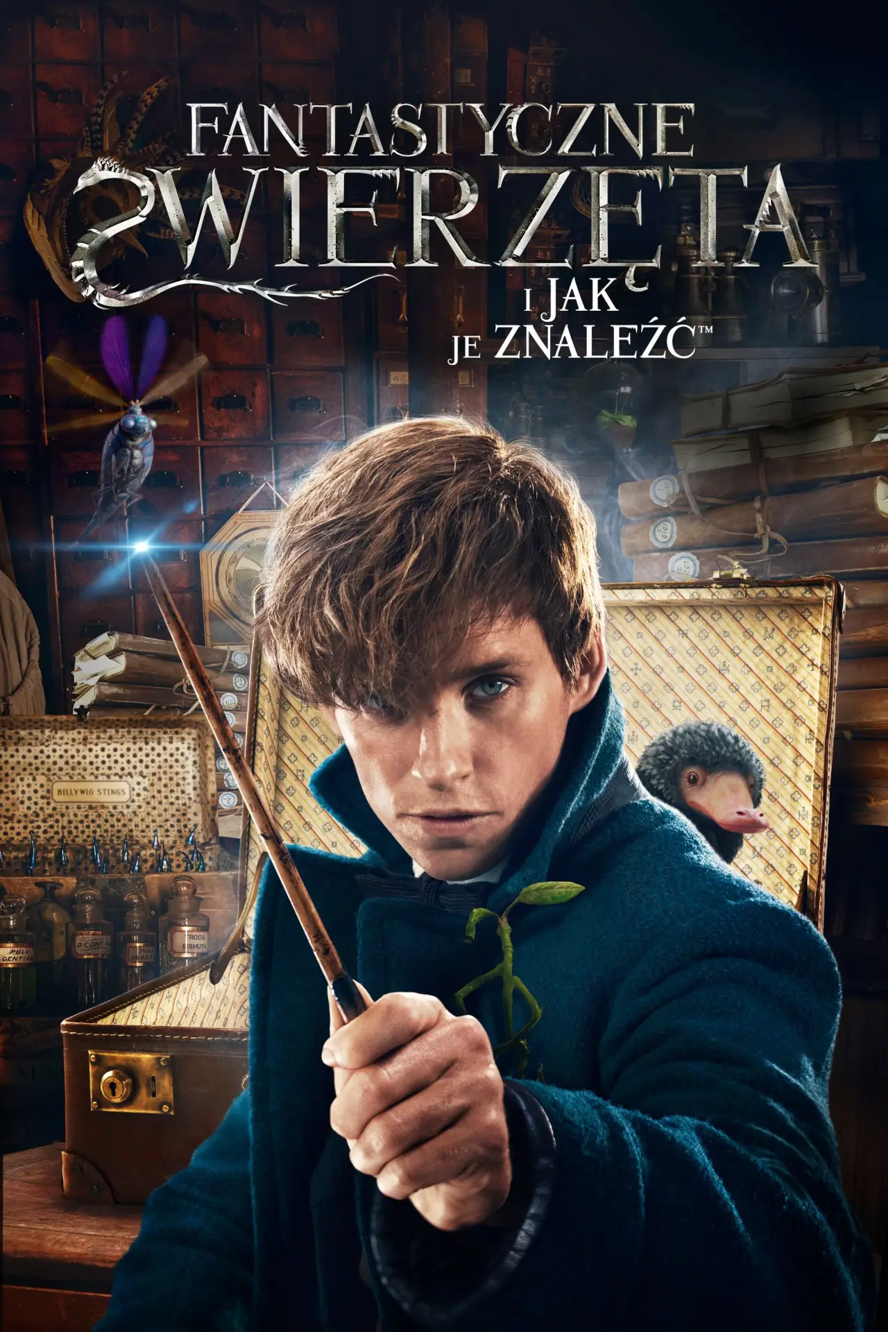 Plakat filmowy "Fantastyczne zwierzęta i jak je znaleźć"