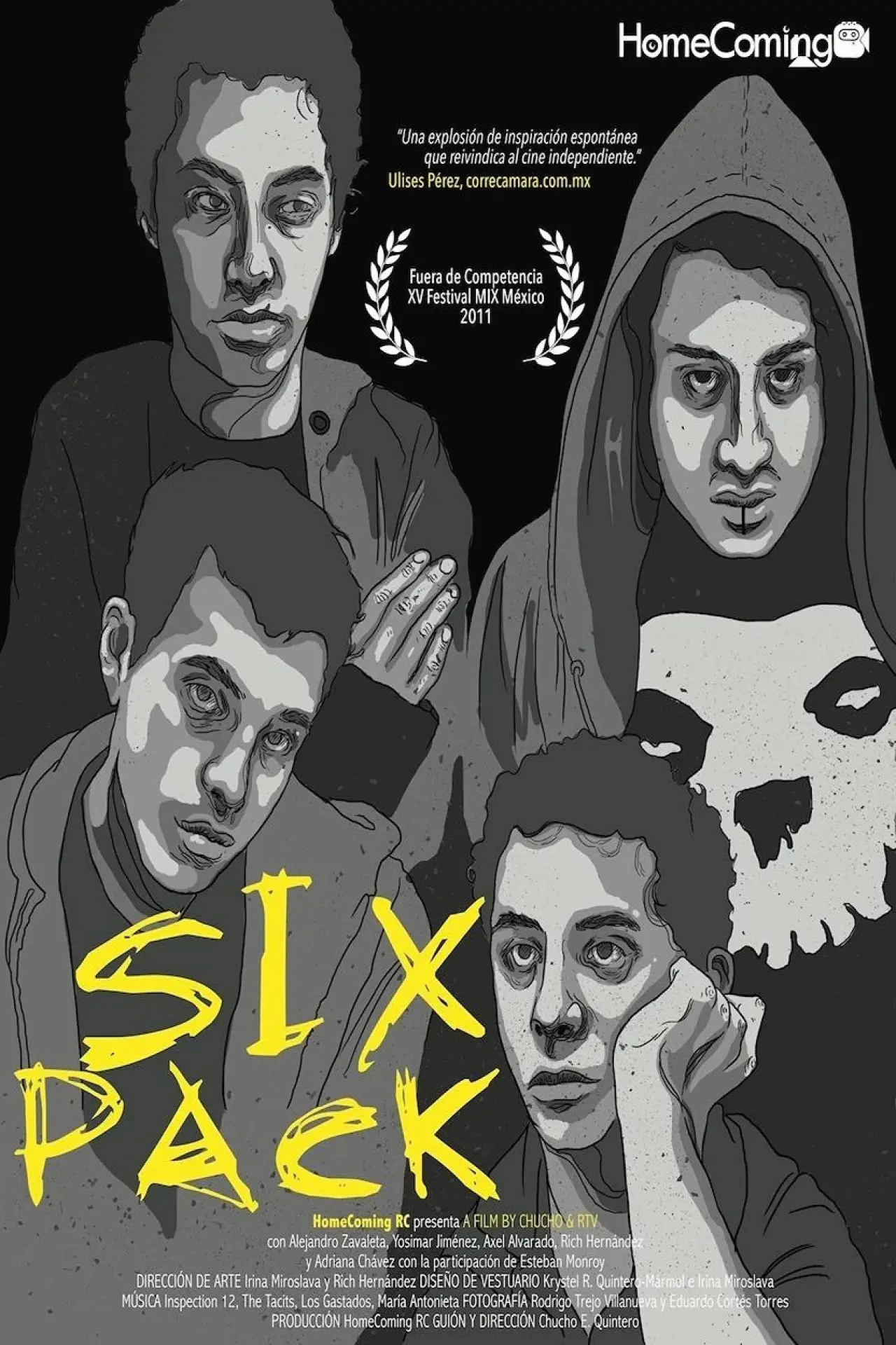 Plakat filmowy "Six Pack"
