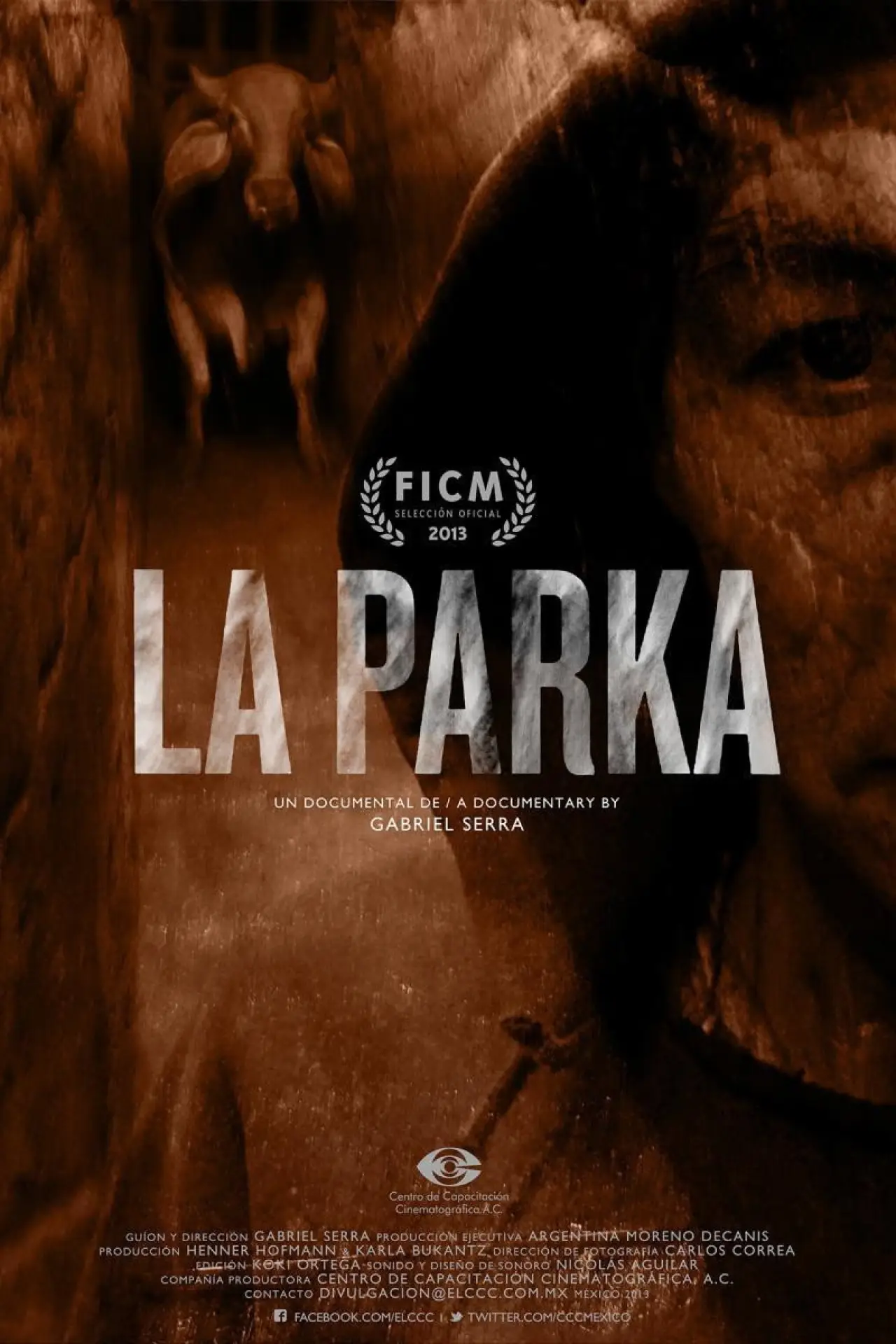 Plakat filmowy "La parka"
