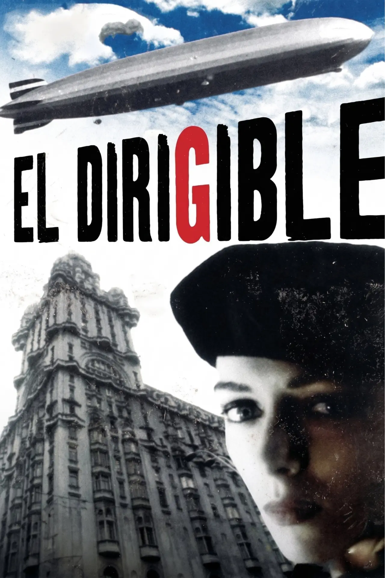 Plakat filmowy "El dirigible"