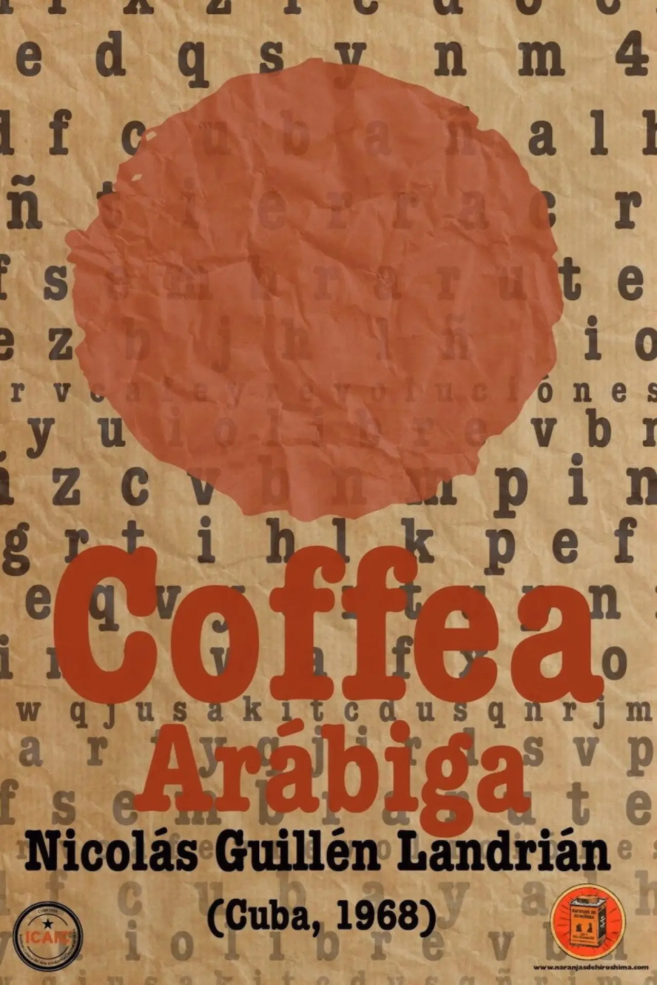 Plakat filmowy "Coffea arábiga"