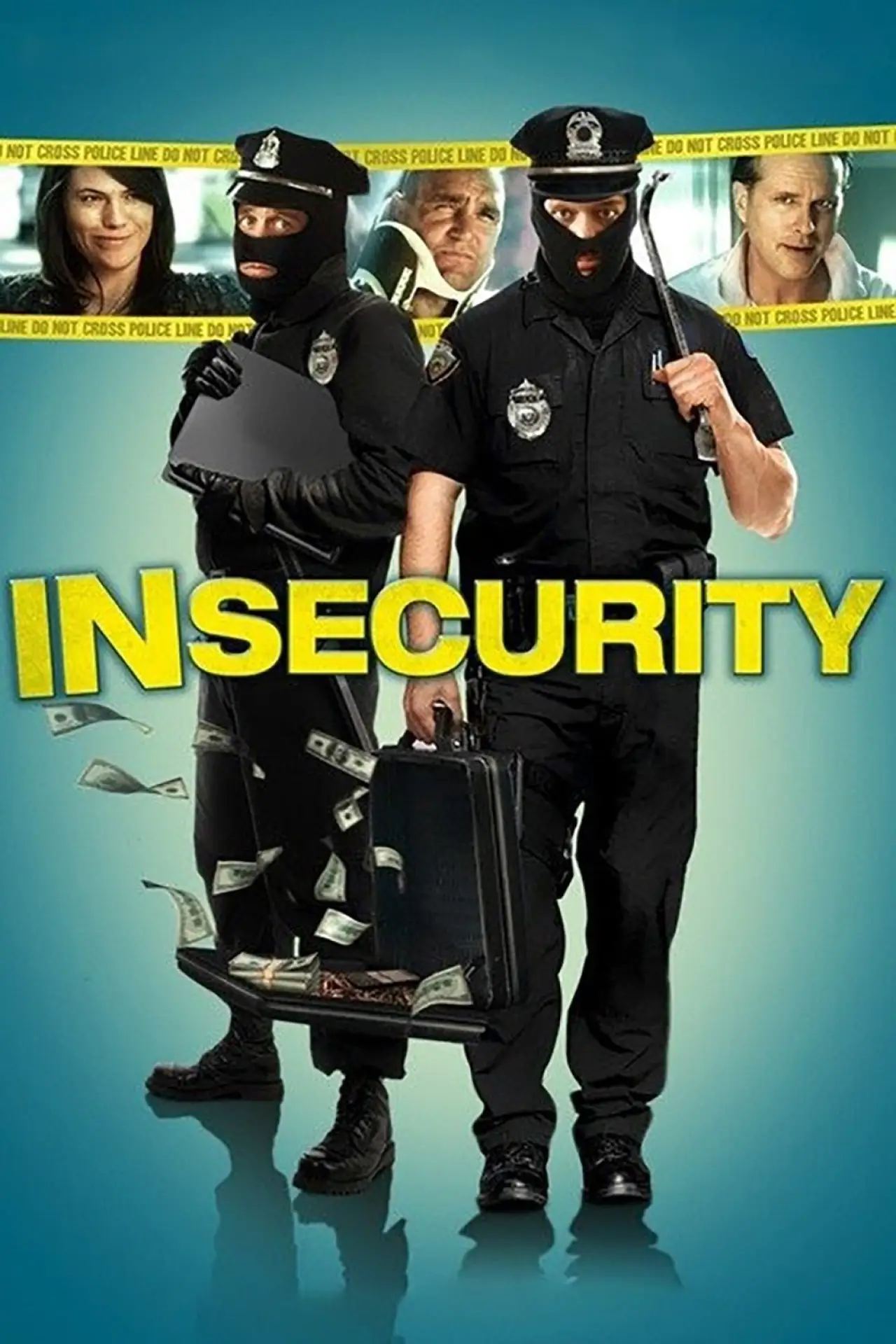 Plakat filmowy "Włamywacze do usług"