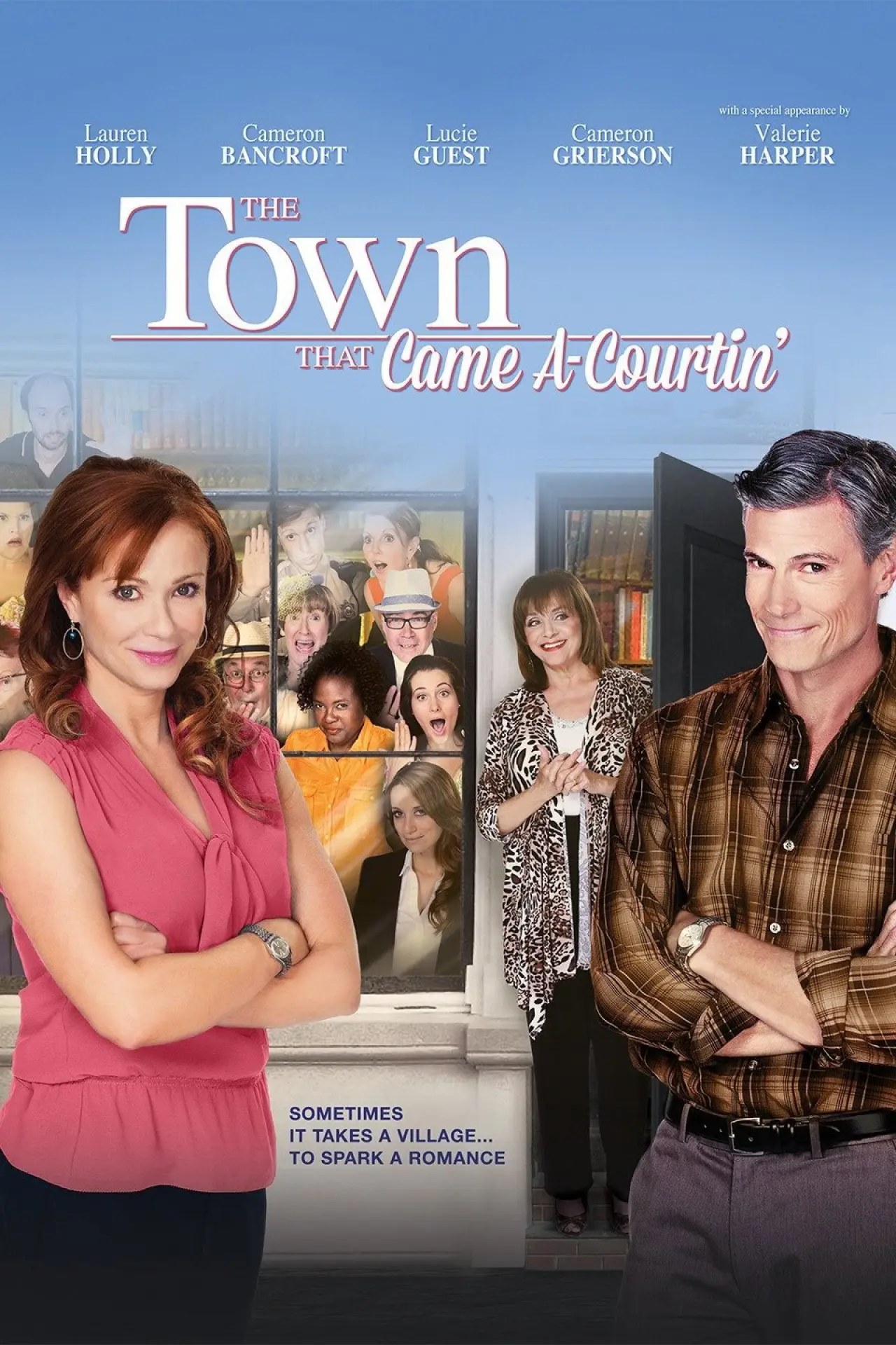 Plakat filmowy "The Town That Came A-Courtin