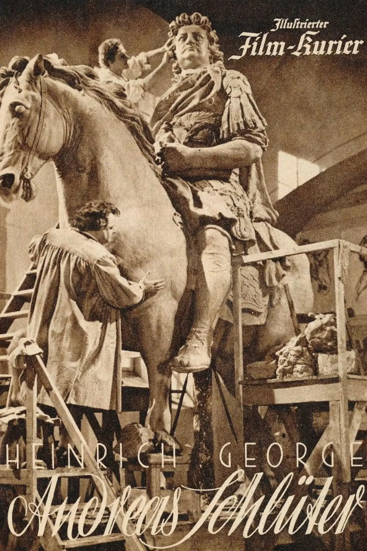 Plakat filmowy "Andreas Schlüter"